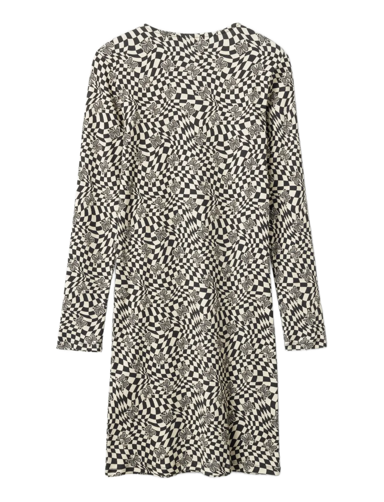 LMTD - NLFTADIDA LS MIDI DRESS - langærmede hverdagskjoler - black - 1