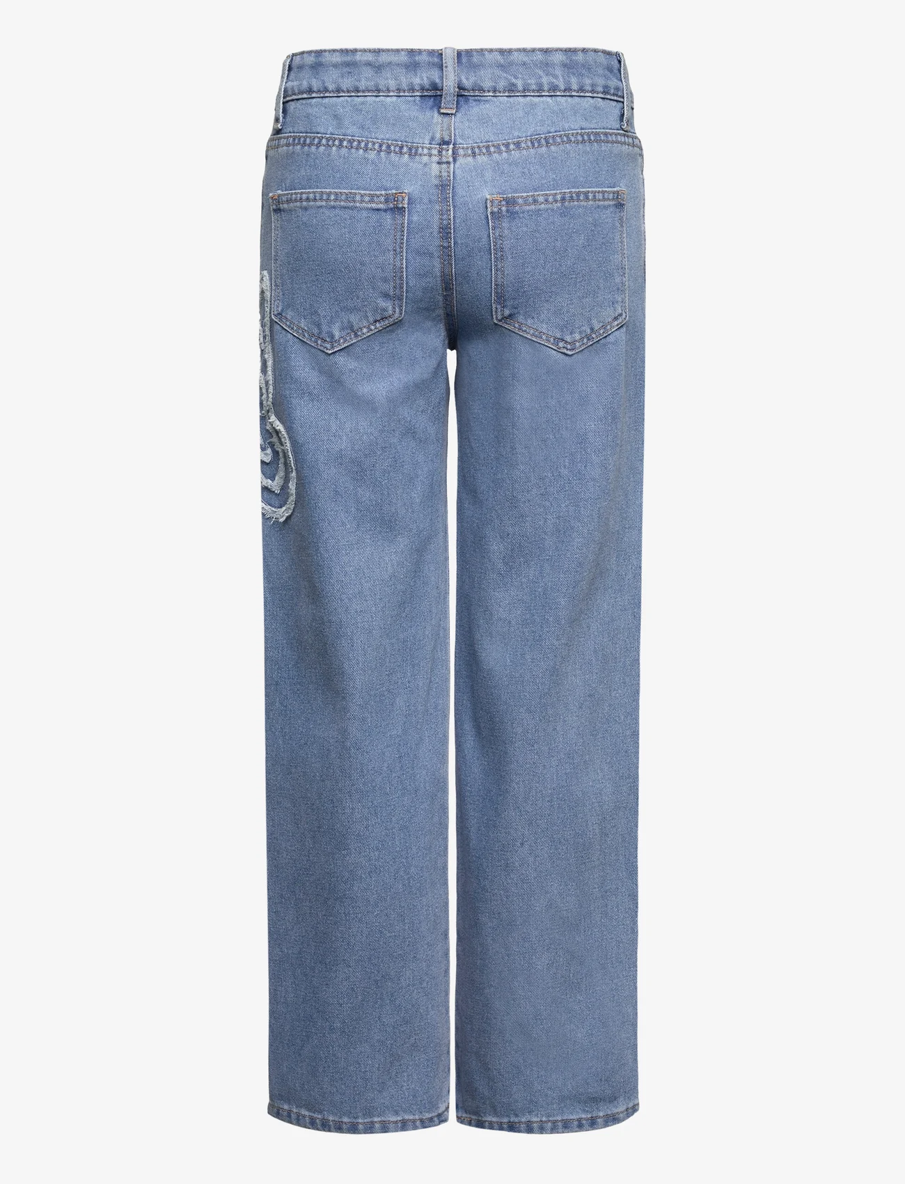LMTD - NLFAPPIZZA NW STRAIGHT PANT - regular jeans - light blue denim - 1