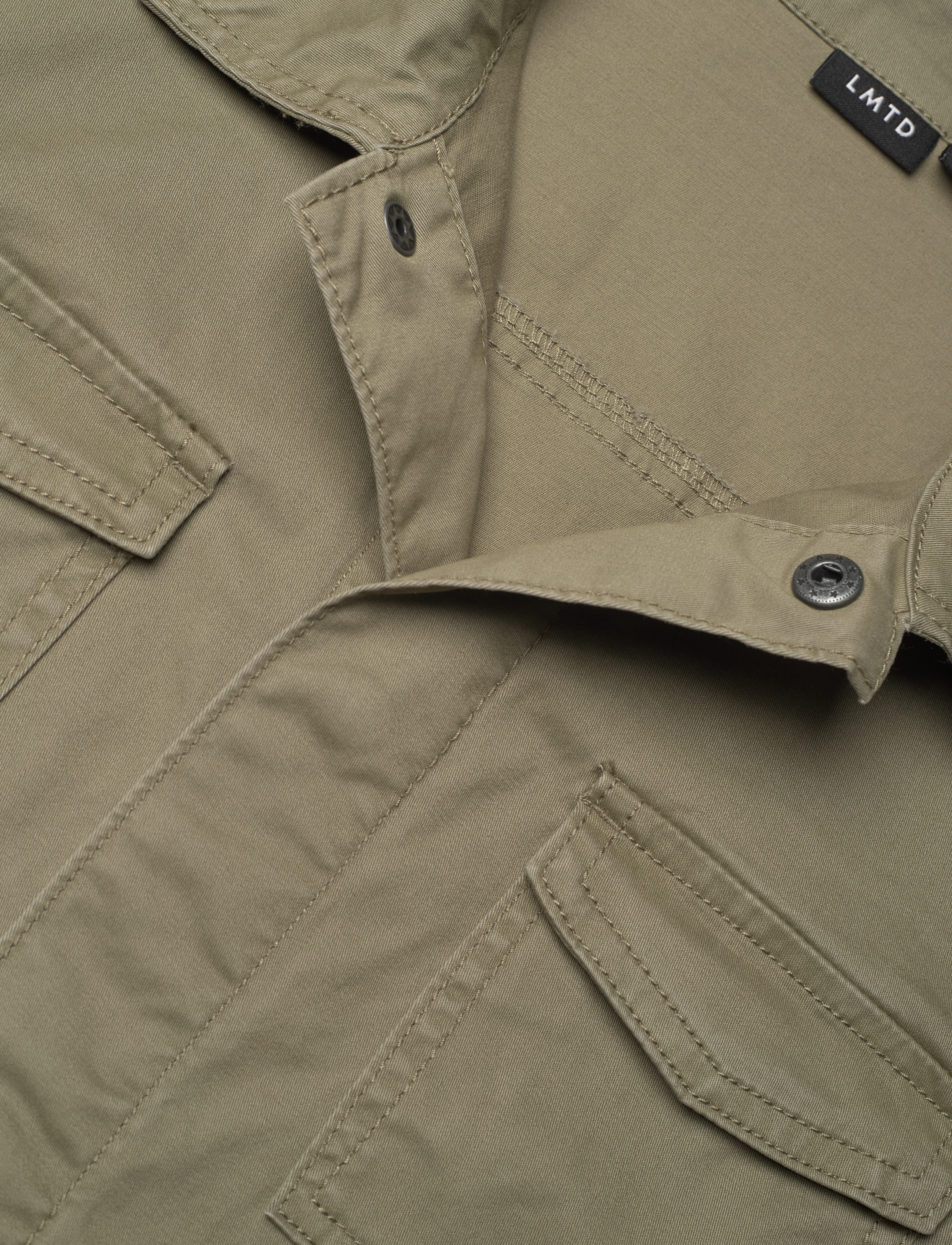 LMTD - NLNTALMA TWI LS OVERSHIRT - deep lichen green - 3