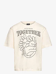 LMTD - NLFTOGETHER SS SHORT L TOP - short-sleeved t-shirts - turtledove - 0