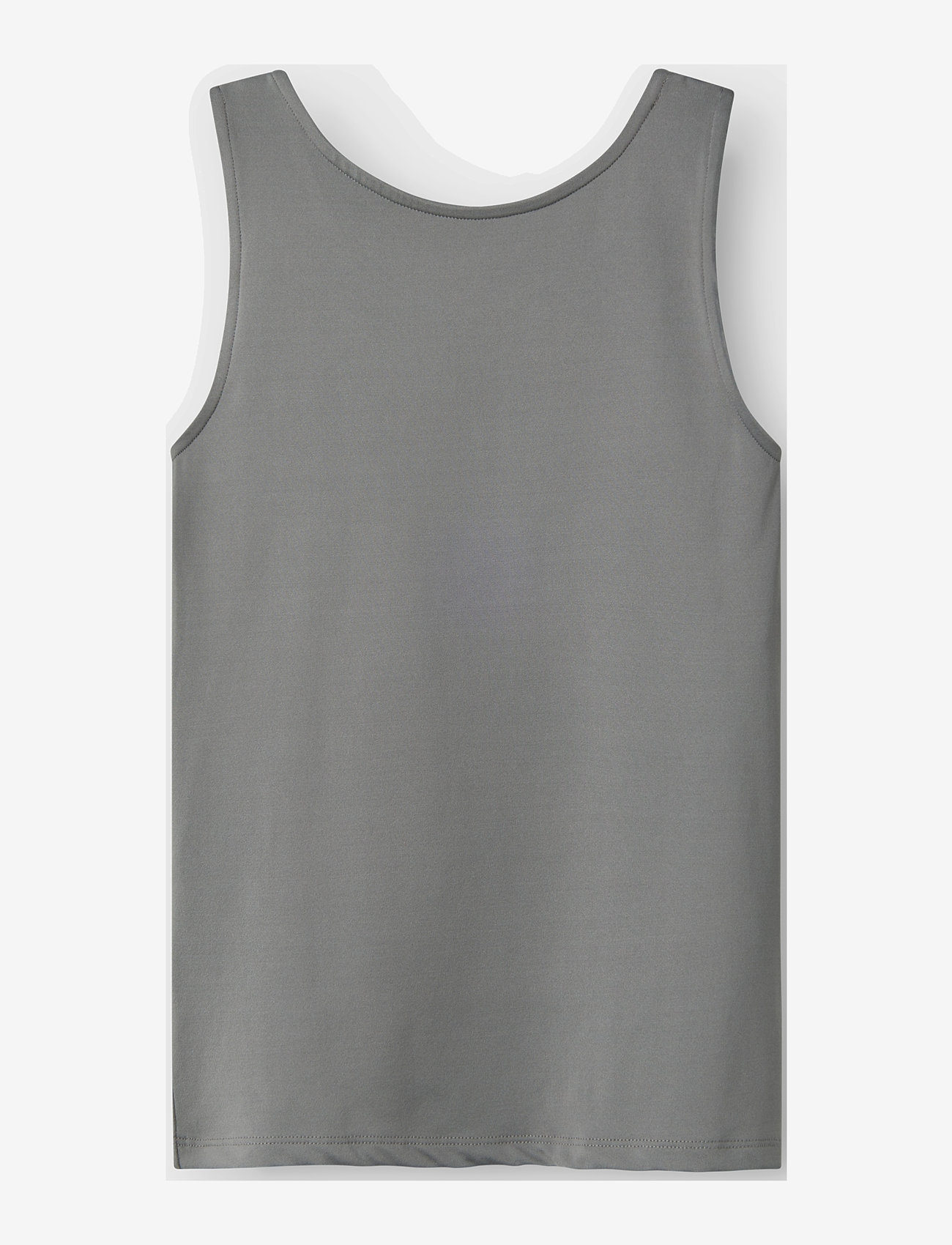 LMTD - NLFDINCI SL SHORT TANK TOP - linnen - sharkskin - 1