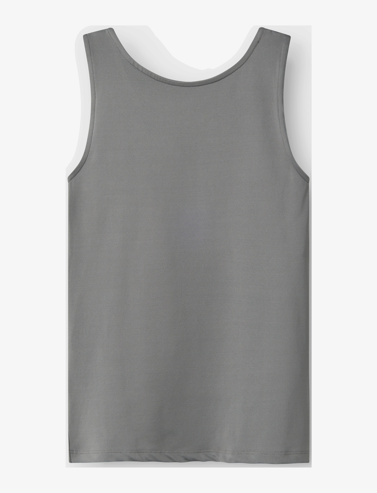 LMTD - NLFDINCI SL SHORT TANK TOP - débardeurs - sharkskin - 1