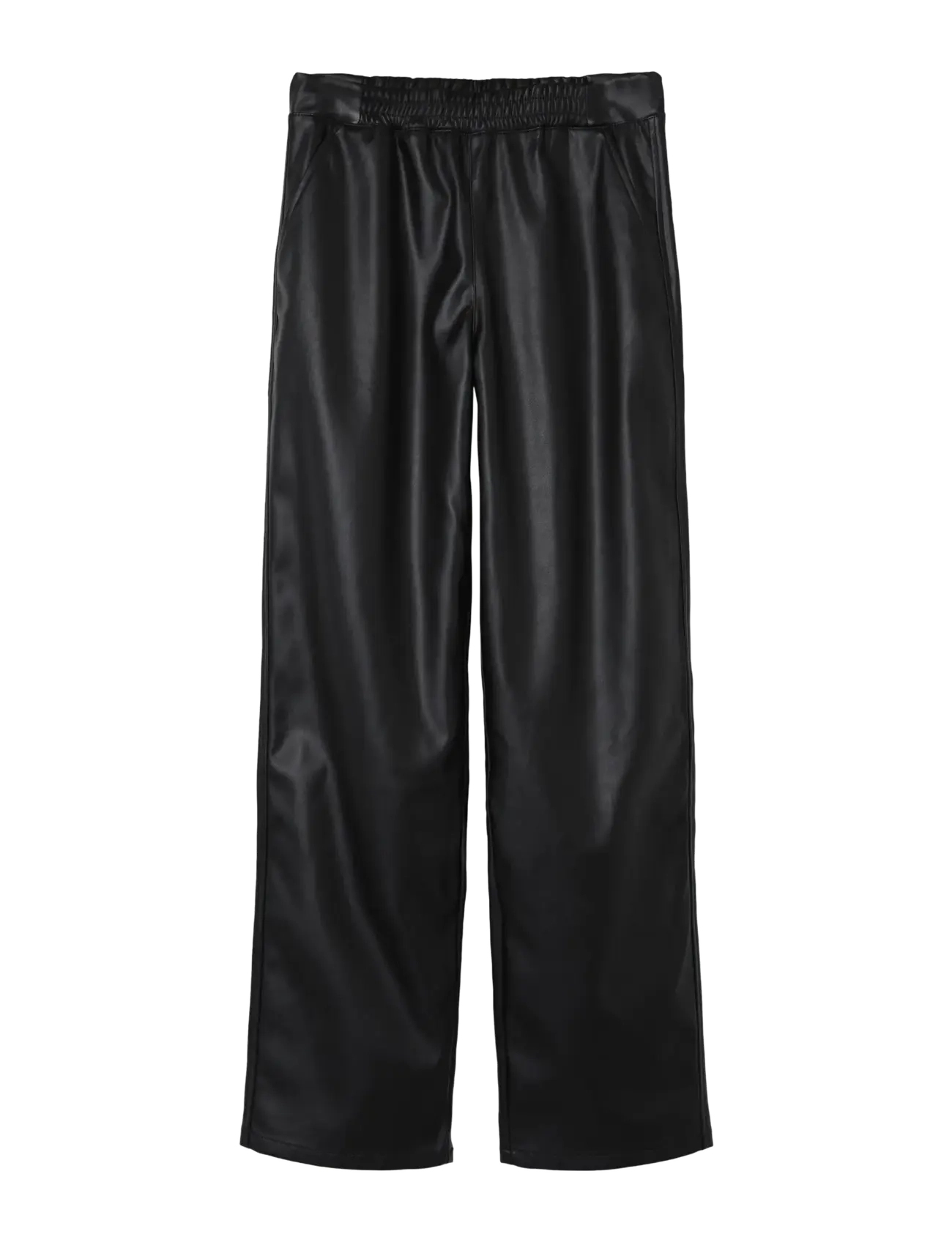LMTD NLFHILJA NW PU PANT - Nederdelar - BLACK / black