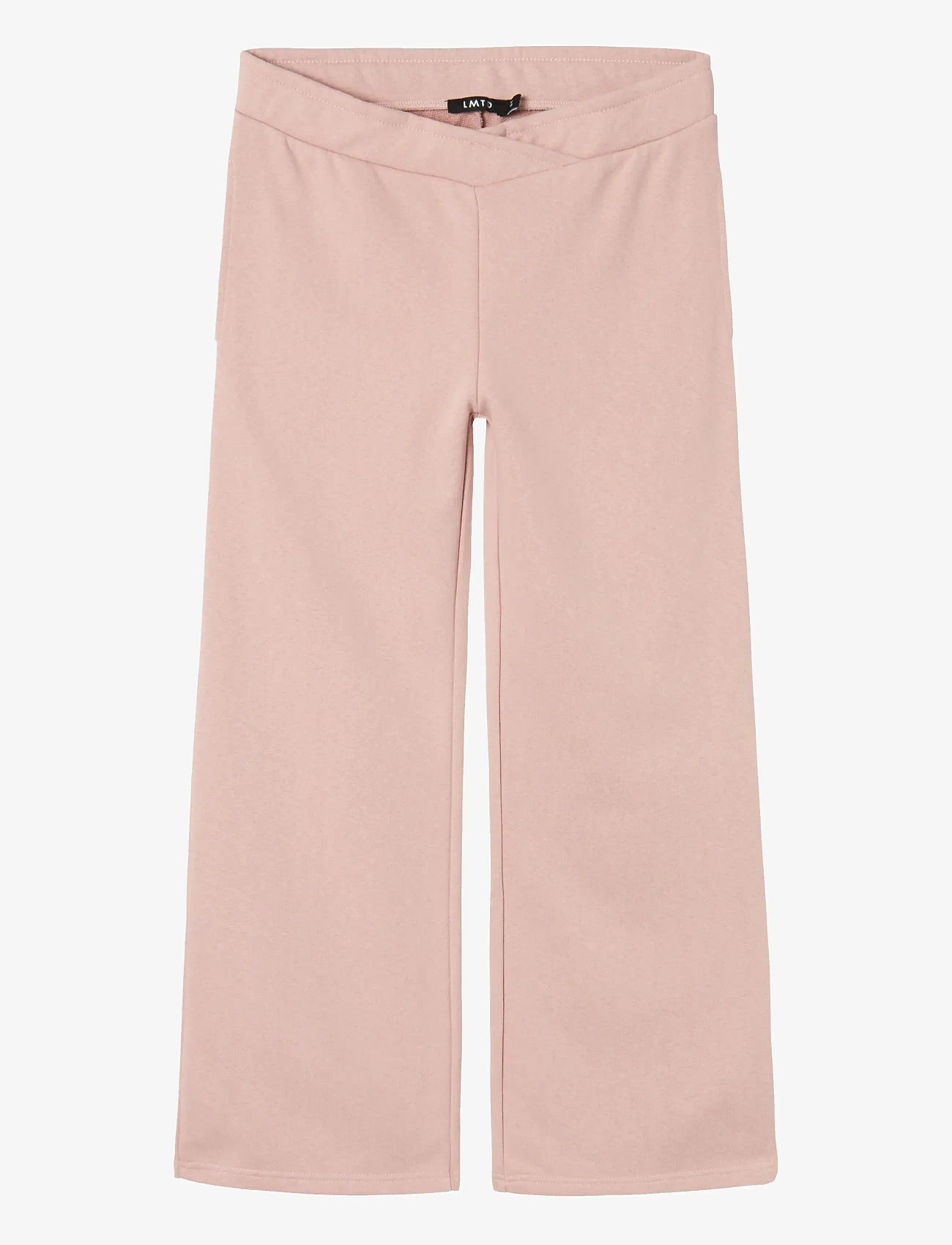 LMTD - NLFHOPAL LW WIDE UNEVEN SWEAT PANT - mjukisbyxor - pale mauve - 0