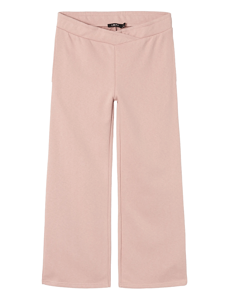 LMTD - NLFHOPAL LW WIDE UNEVEN SWEAT PANT - mjukisbyxor - pale mauve - 0