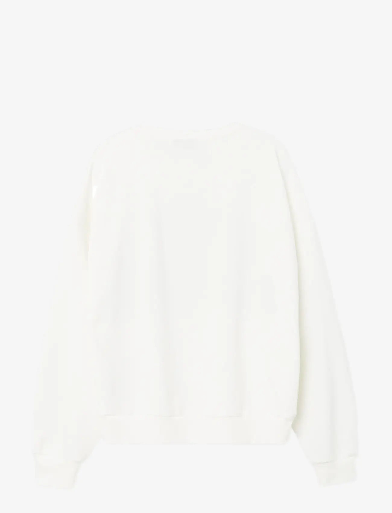 LMTD - NLFHEACE LS SHORT SWEAT - white alyssum - 1