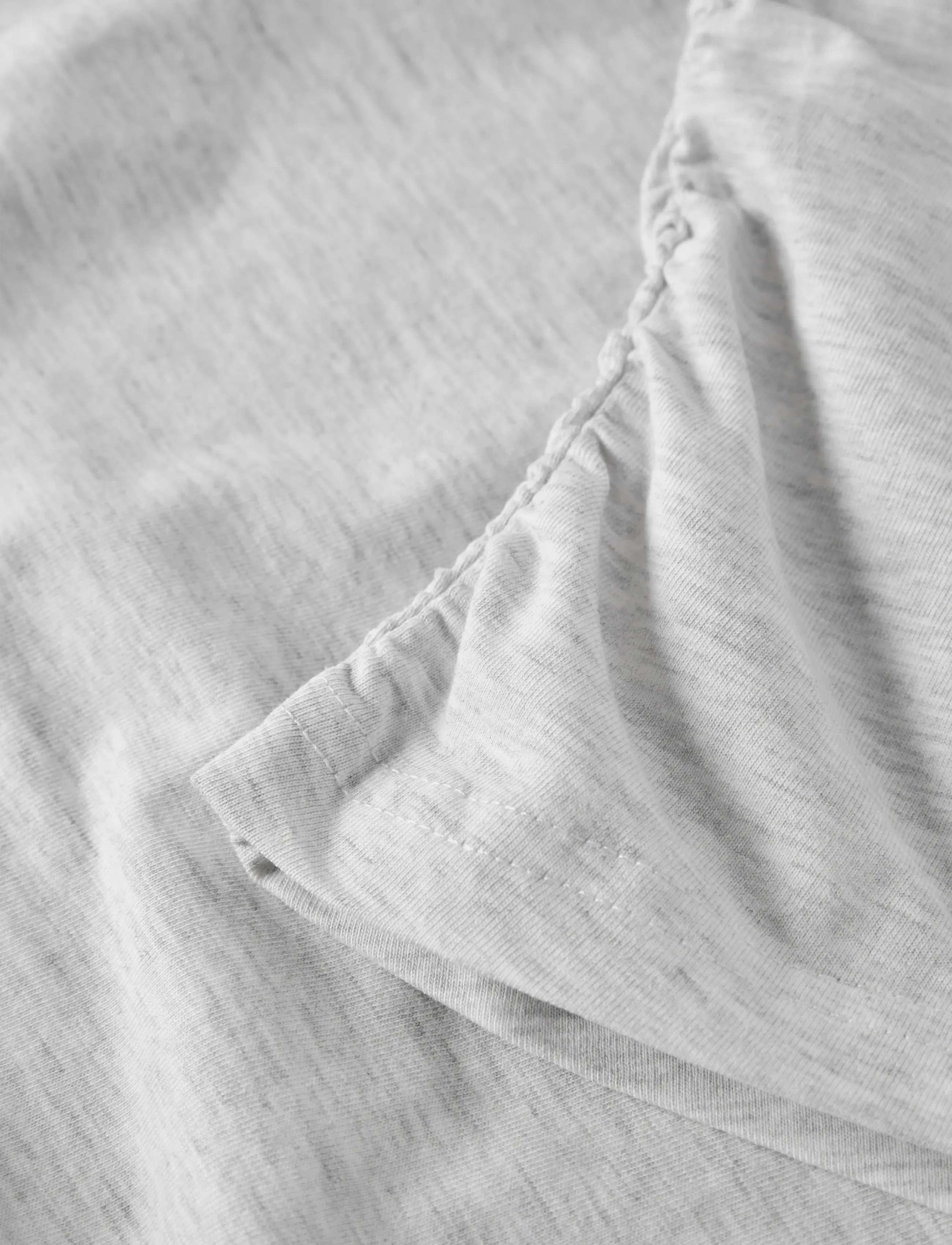 LMTD - NLFNOVEGAT SS SHORT S TOP - short-sleeved t-shirts - light grey melange - 2