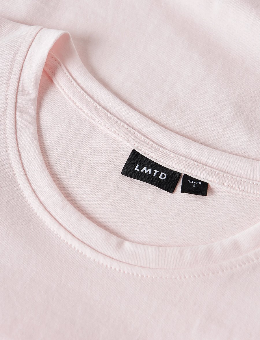 LMTD - NLFNOVEGAT SS SHORT S TOP - kurzärmelige - pink marshmallow - 2
