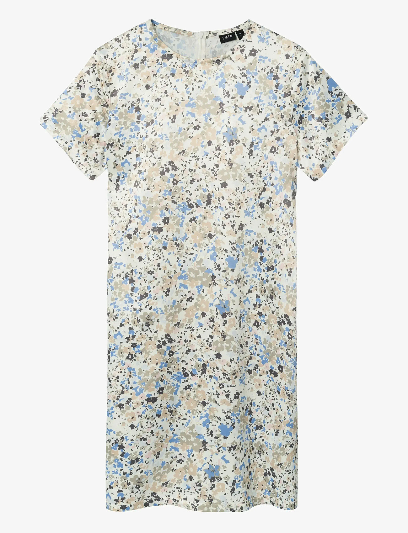 LMTD - NLFFATIN SHORT DRESS - kortärmade vardagsklänningar - turtledove - 0