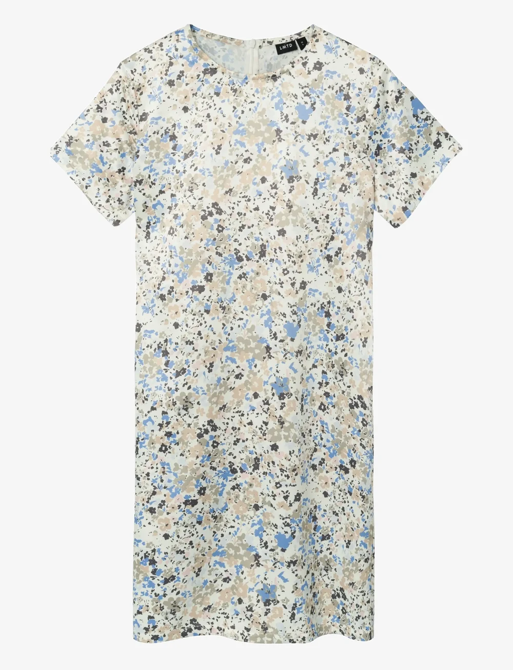 LMTD - NLFFATIN SHORT DRESS - casual jurken met korte mouwen - turtledove - 0