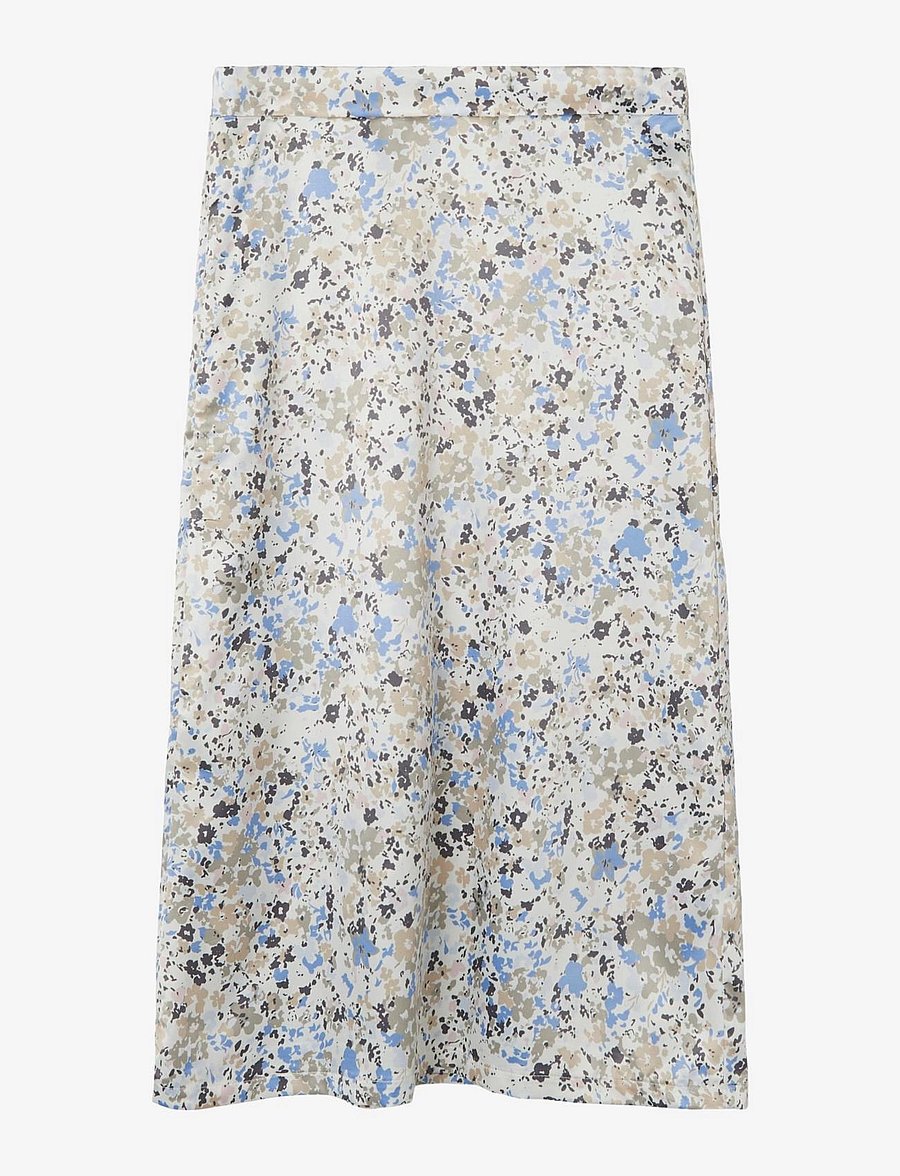 LMTD - NLFFATIN SKIRT - midiseelikud - turtledove - 1