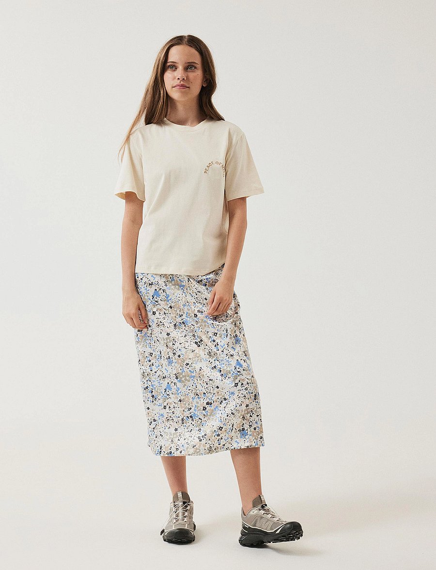 LMTD - NLFFATIN SKIRT - midiseelikud - turtledove - 5