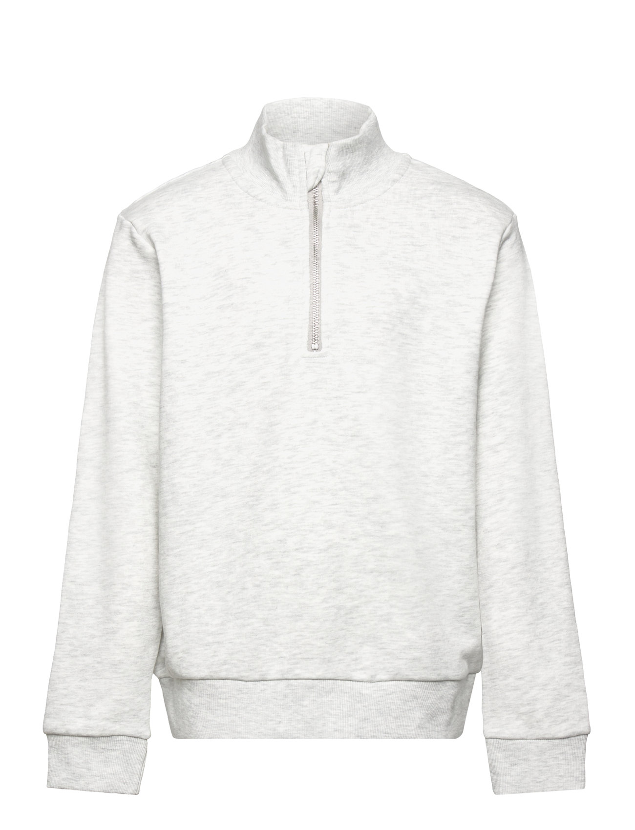 LMTD - NLMHING LS HALF ZIP SWEAT - light grey melange - 0