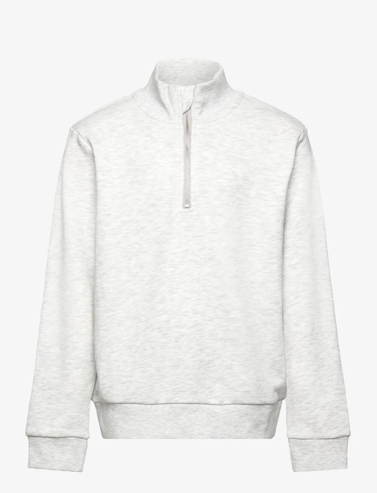 LMTD - NLMHING LS HALF ZIP SWEAT - sweatshirts - light grey melange - 0