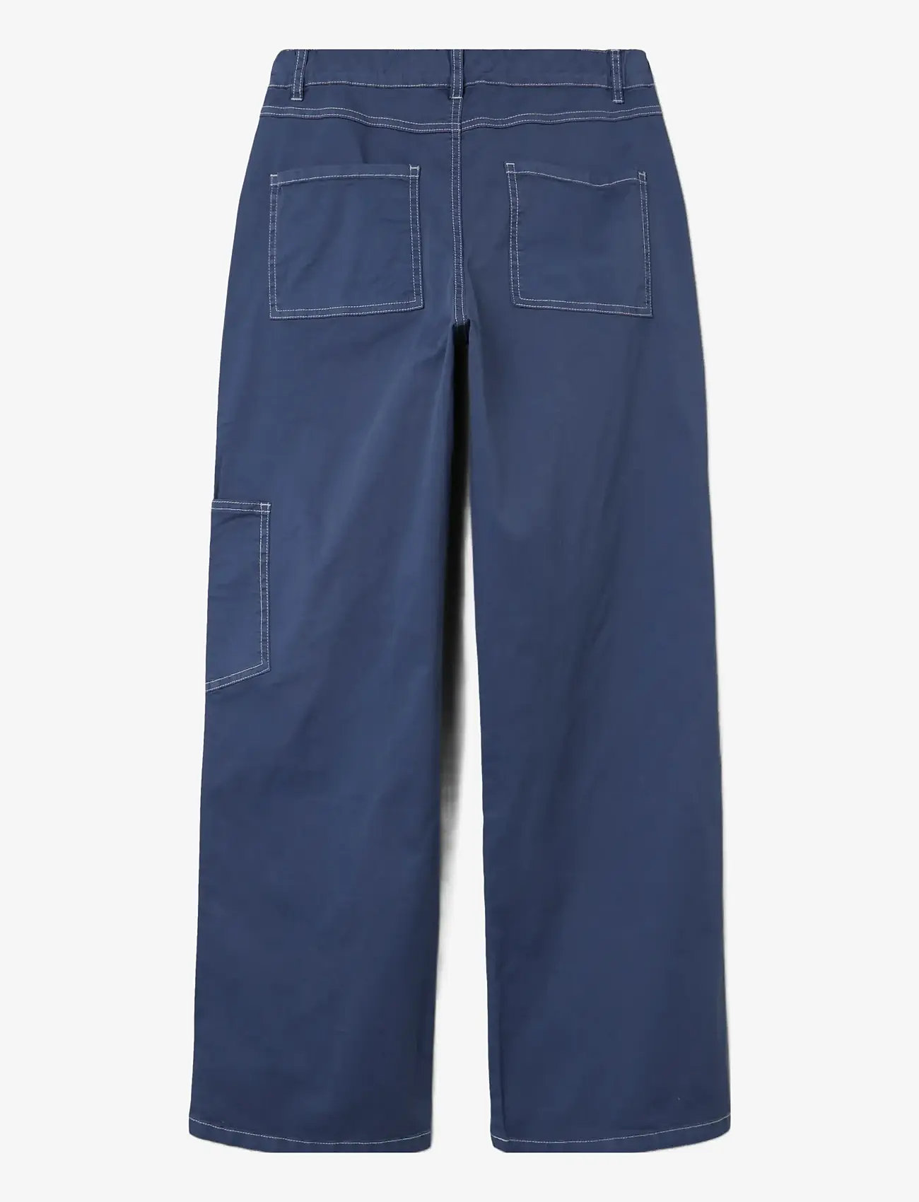 LMTD - NLMSUNI TWI LOOSE WORKER PANT - vintage indigo - 1