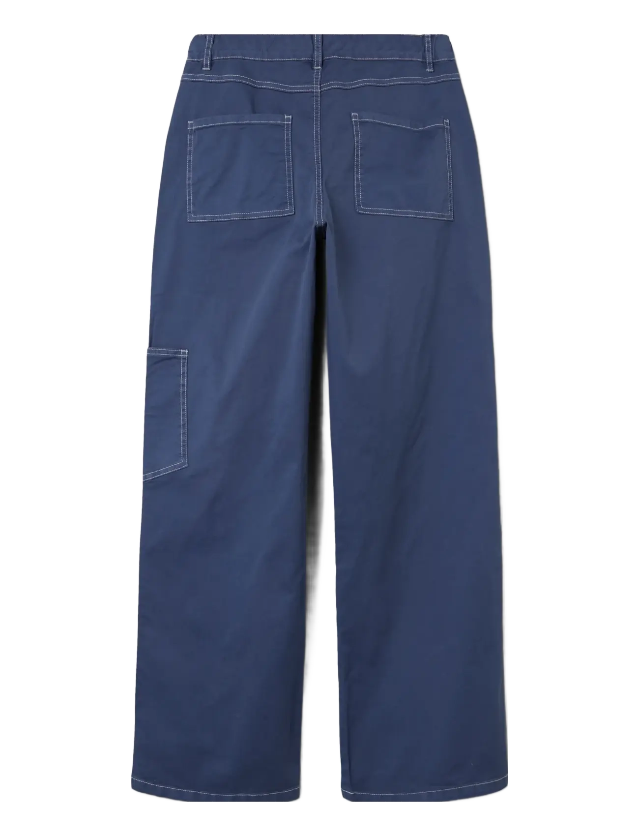 LMTD - NLMSUNI TWI LOOSE WORKER PANT - vintage indigo - 1