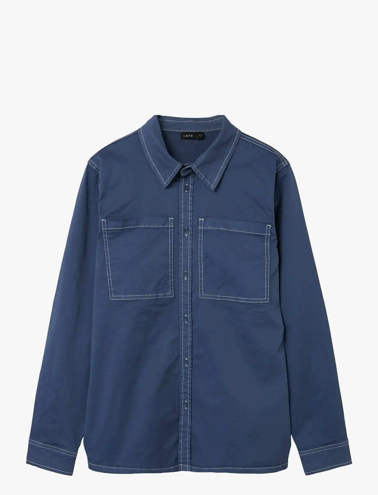 LMTD - NLMSUNI TWI LS OVERSHIRT - vintage indigo - 0
