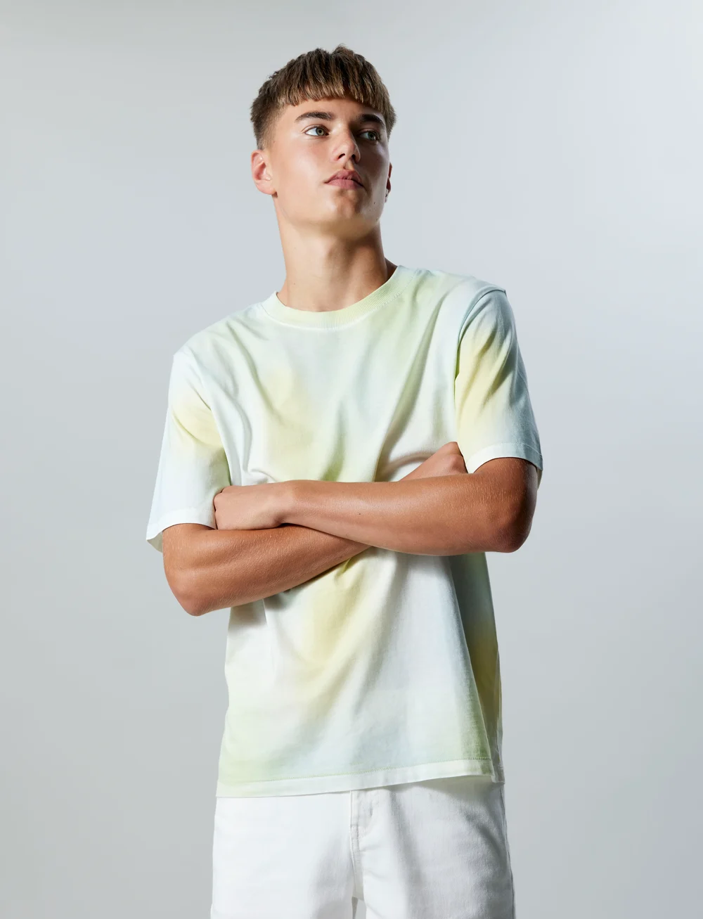 LMTD - NLNFULTIN SS L TOP - kortärmade t-shirts - flan - 0