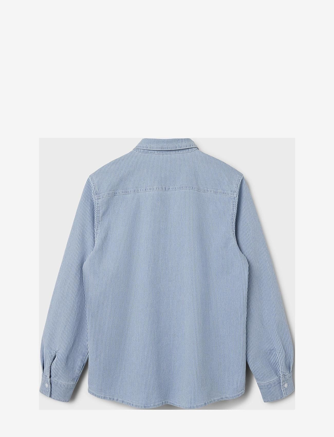 LMTD - NLNNICKY TWI LS OVERSHIRT - light blue denim - 2