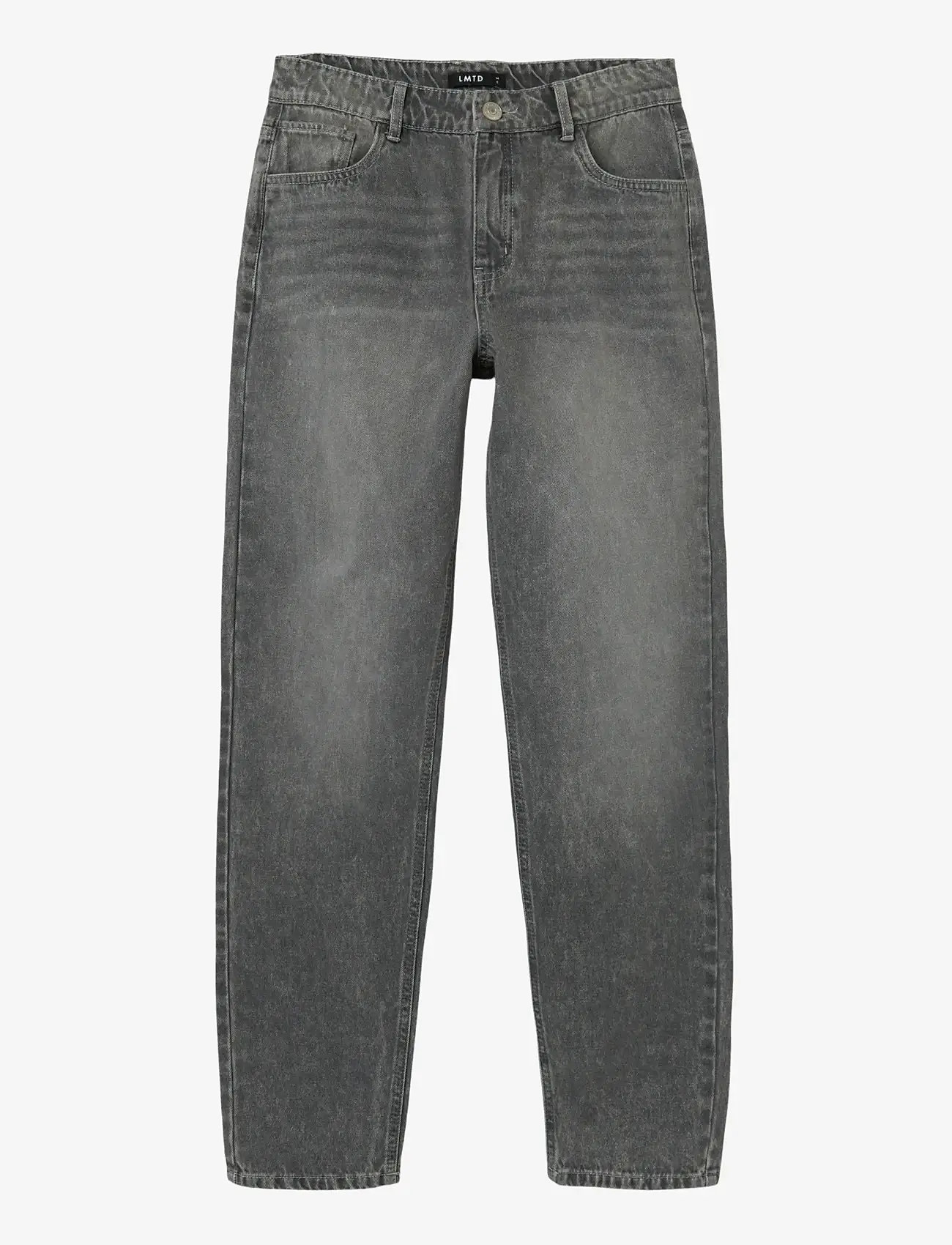 LMTD - NLMNIZZA G DNM DAD PANT NOOS - autumn clothing - grey denim - 0