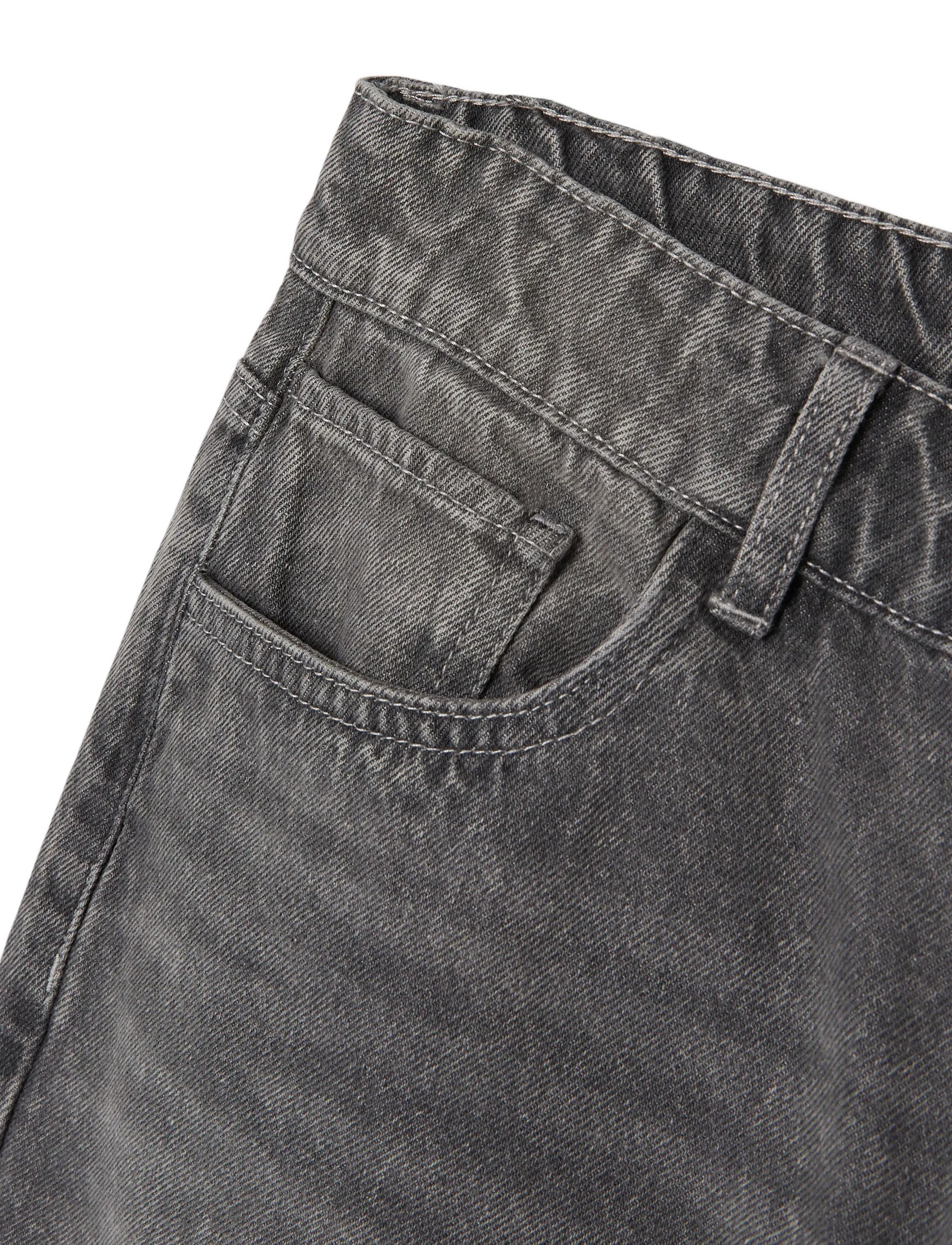 LMTD - NLMNIZZA G DNM DAD PANT NOOS - grey denim - 3