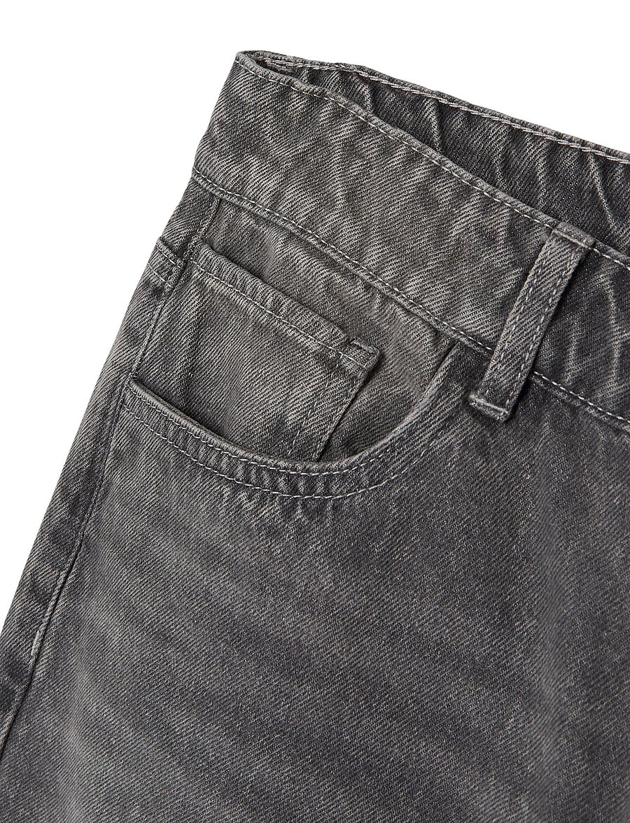 LMTD - NLMNIZZA G DNM DAD PANT NOOS - grey denim - 3