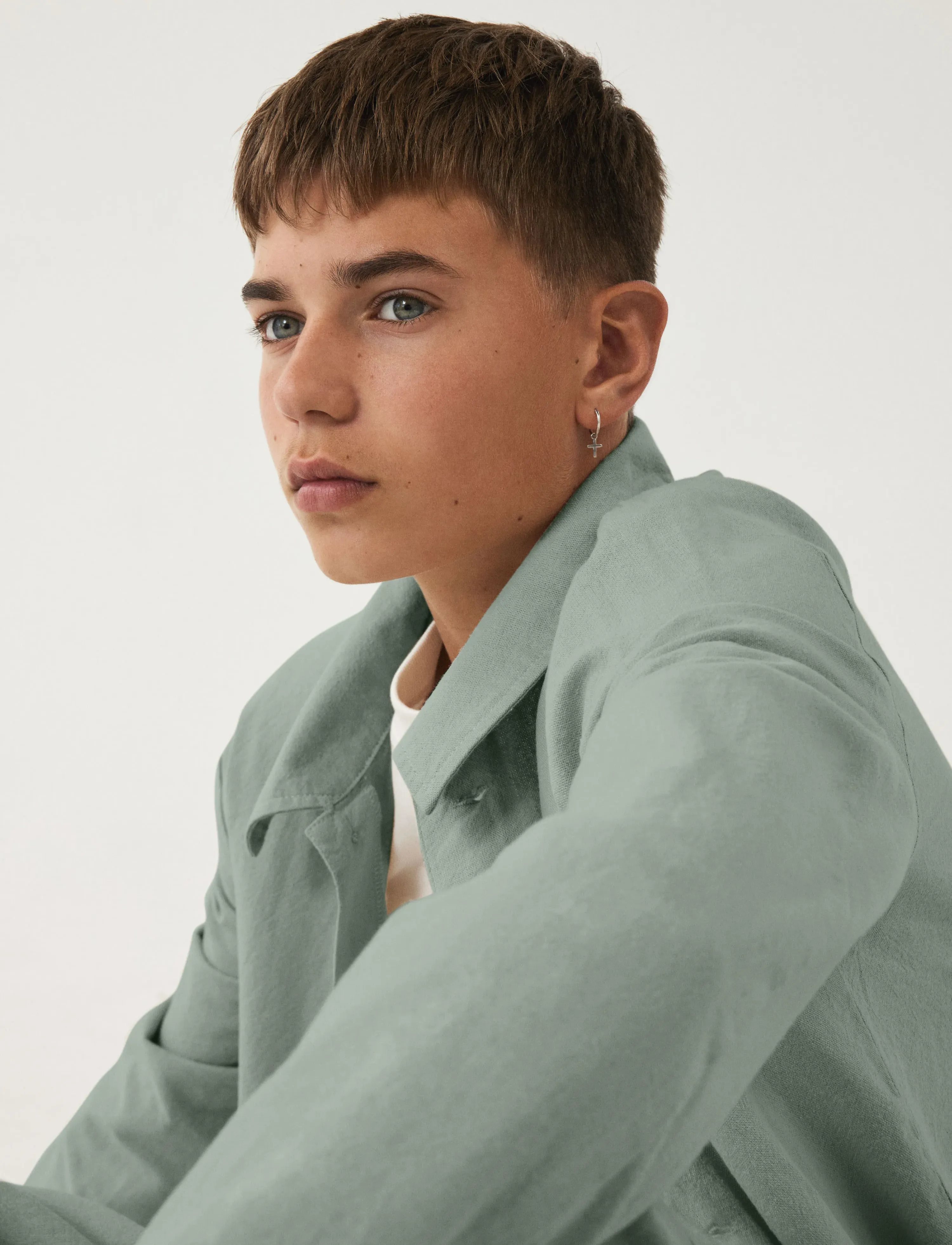 LMTD - NLMNANSON LS SHIRT - shadow - 3