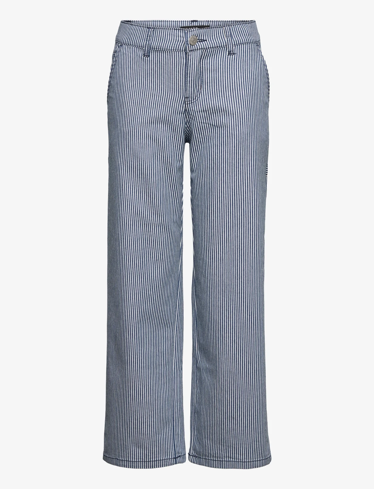 LMTD - NLFRICTE TWI NW WIDE PANT NOOS - brede jeans - dress blues - 0