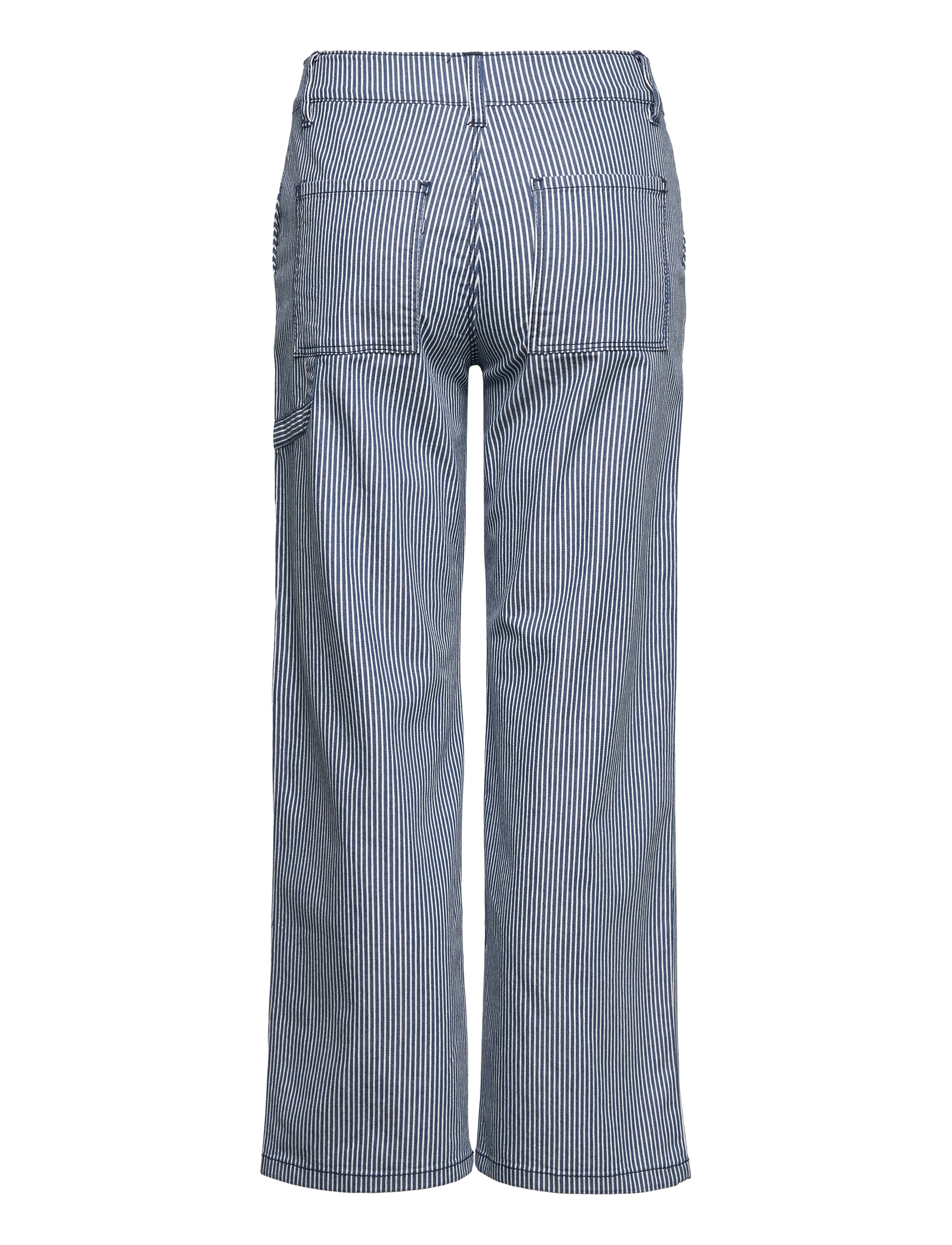 LMTD - NLFRICTE TWI NW WIDE PANT NOOS - dress blues - 1
