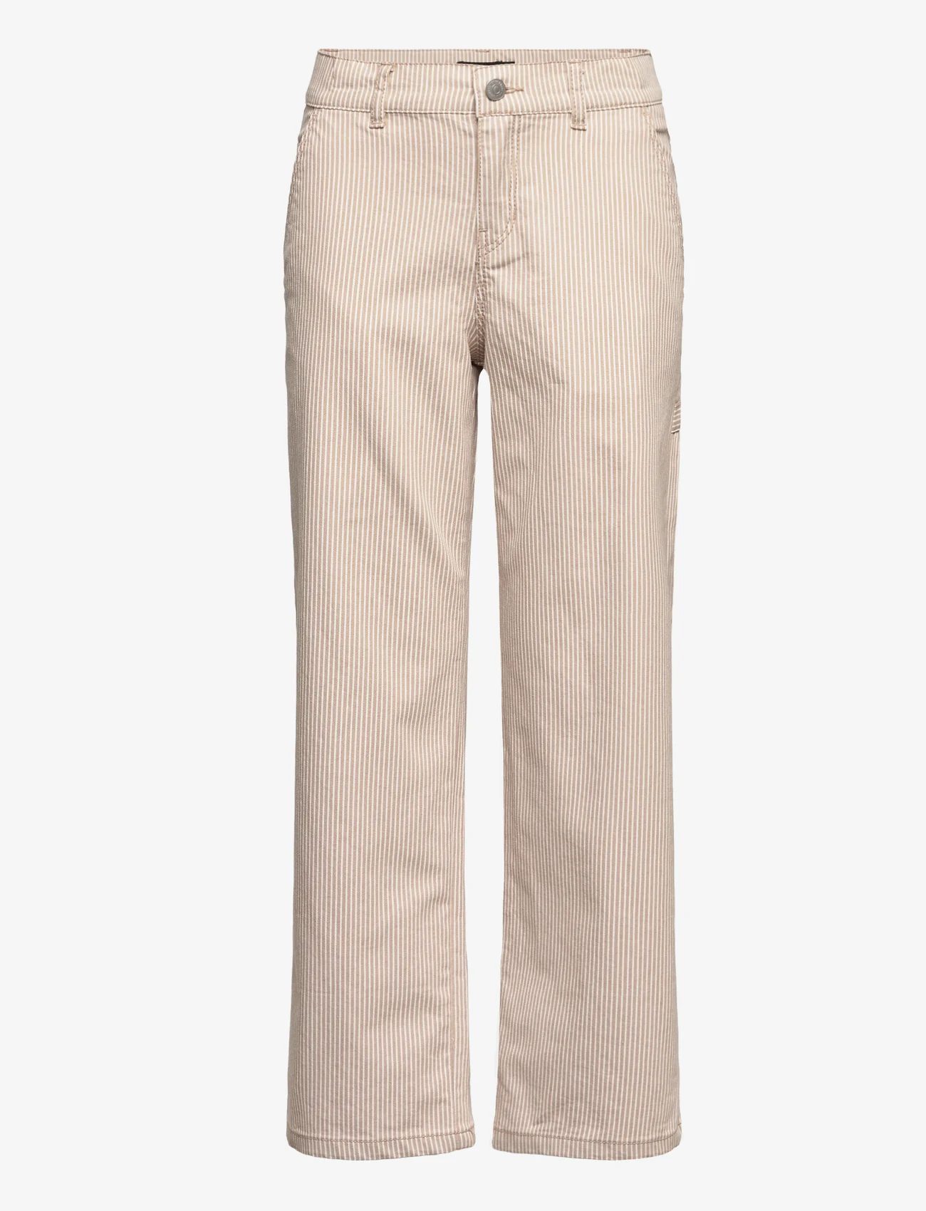 LMTD - NLFRICTE TWI NW WIDE PANT NOOS - brede jeans - mocha meringue - 0