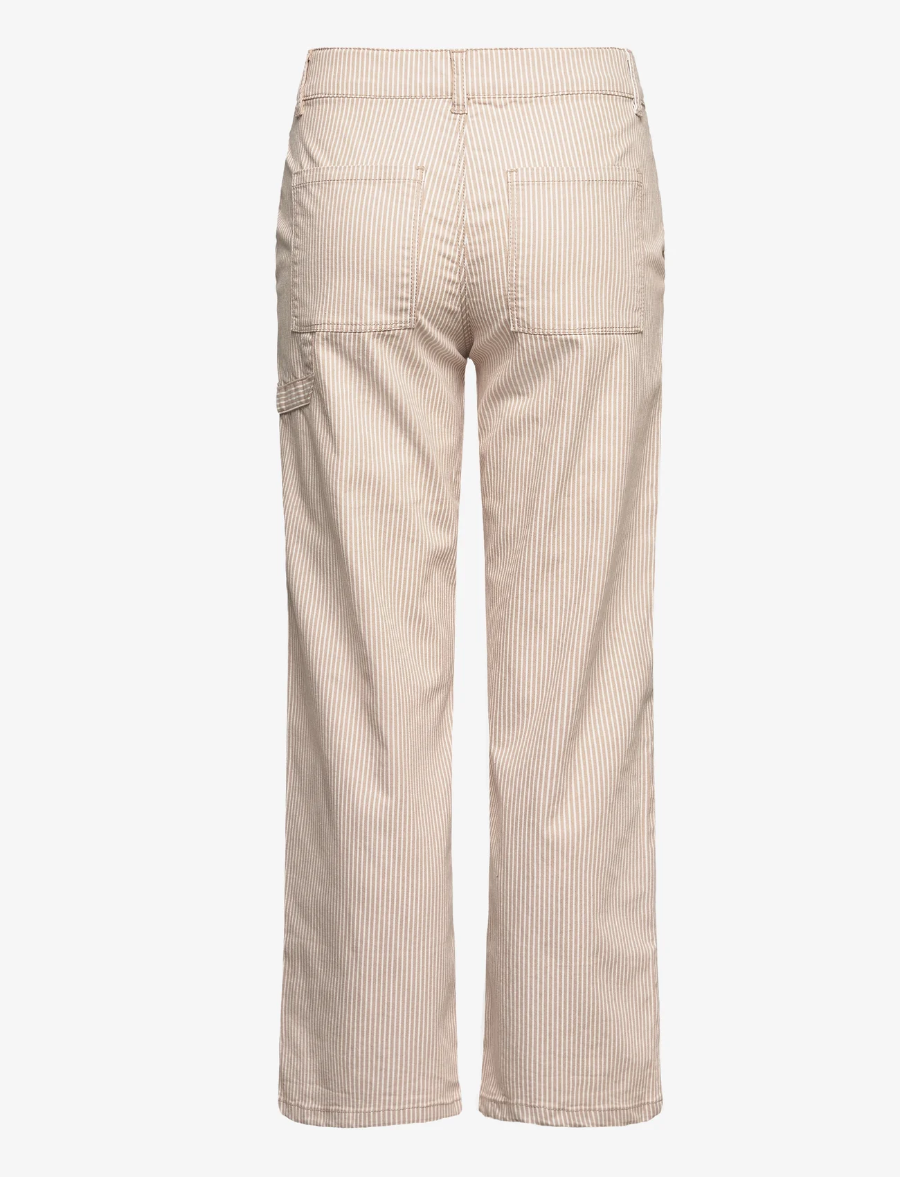 LMTD - NLFRICTE TWI NW WIDE PANT NOOS - brede jeans - mocha meringue - 1