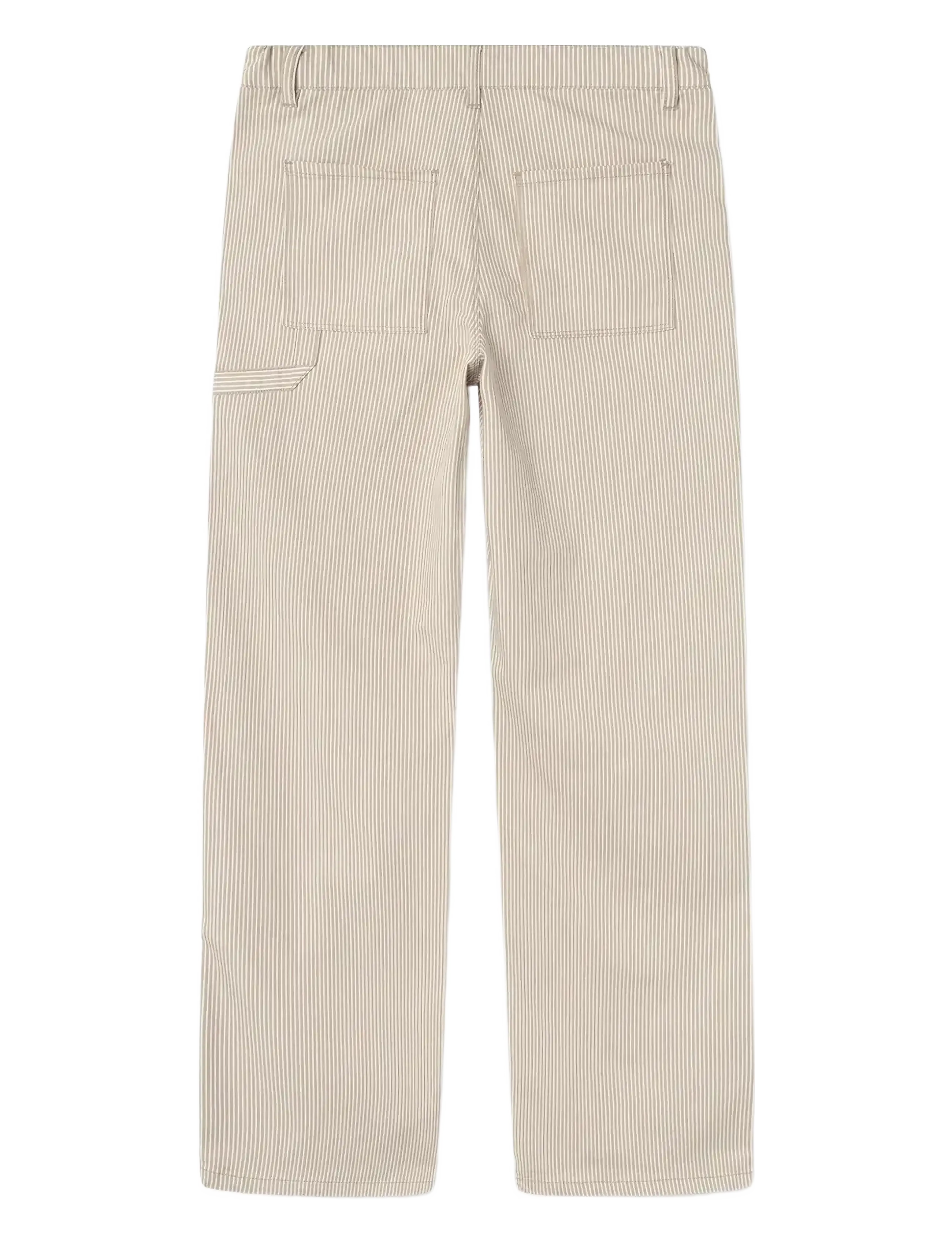 LMTD - NLFRICTE TWI NW WIDE PANT NOOS - mocha meringue - 1