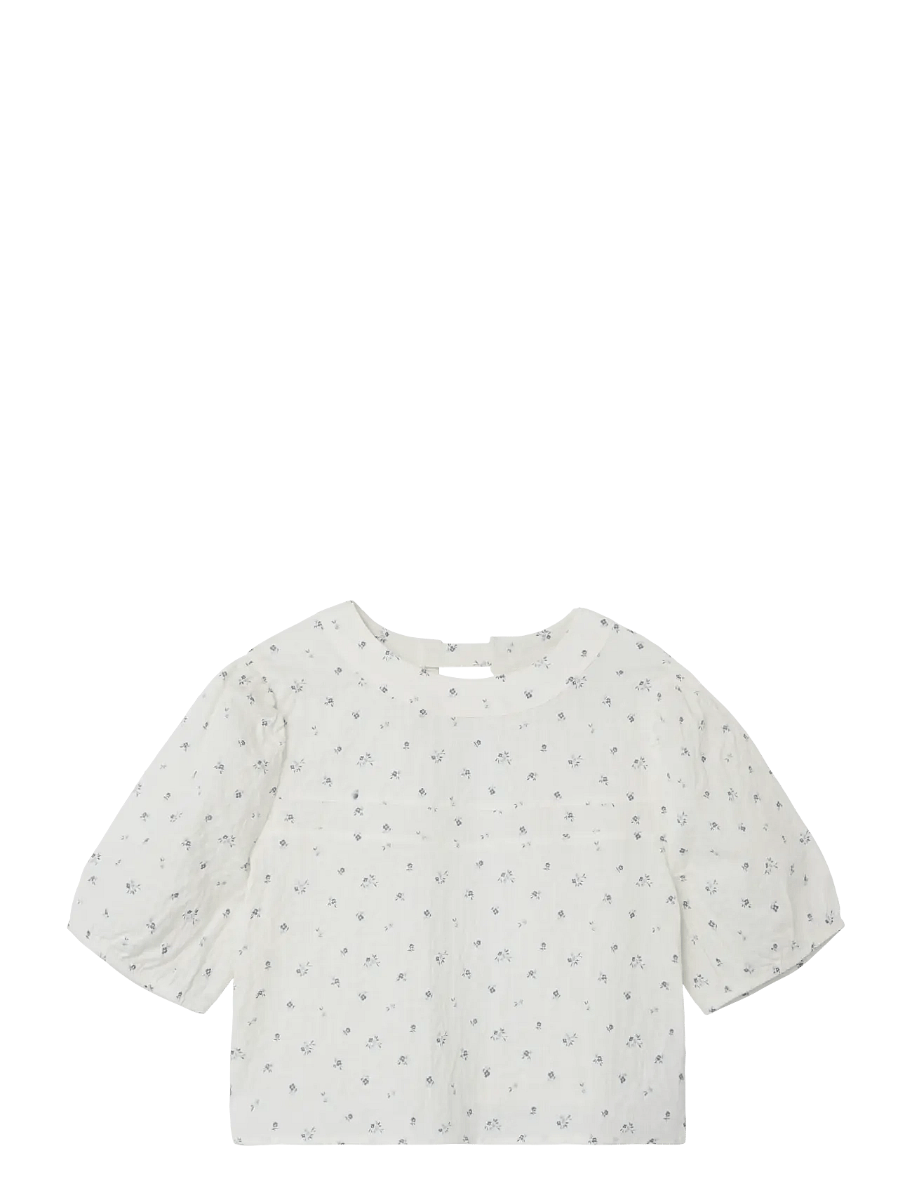 NLFHEERSA SS CROP TOP - WHITE ALYSSUM