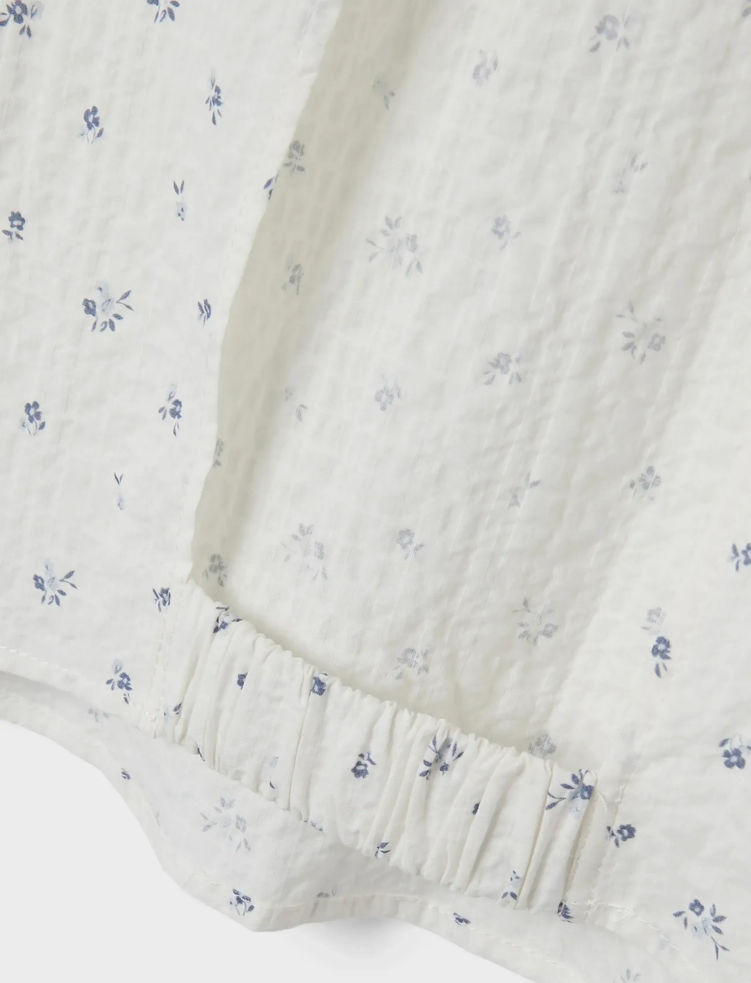 LMTD - NLFHEERSA SS CROP TOP - sommerschnäppchen - white alyssum - 4