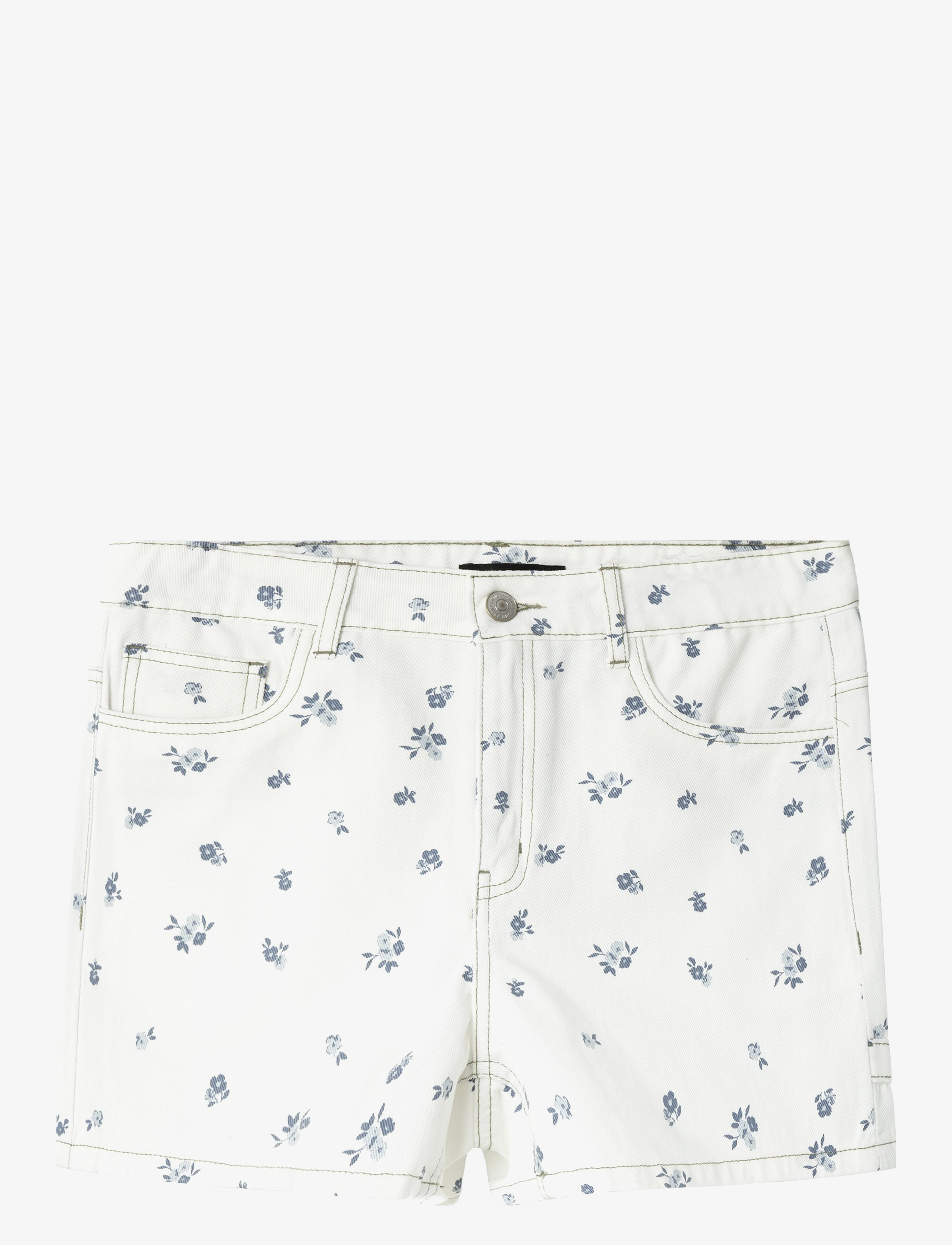 LMTD - NLFUTIZZAFLOW TWI HW SHORTS - white alyssum - 1