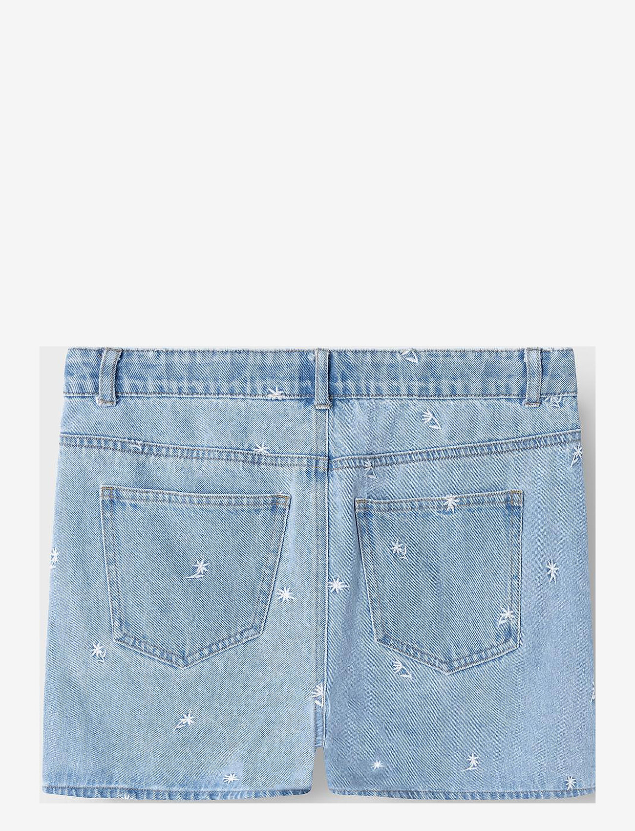 LMTD - NLFEMBIZZA DNM NW SHORTS - lühikesed teksapüksid - light blue denim - 1