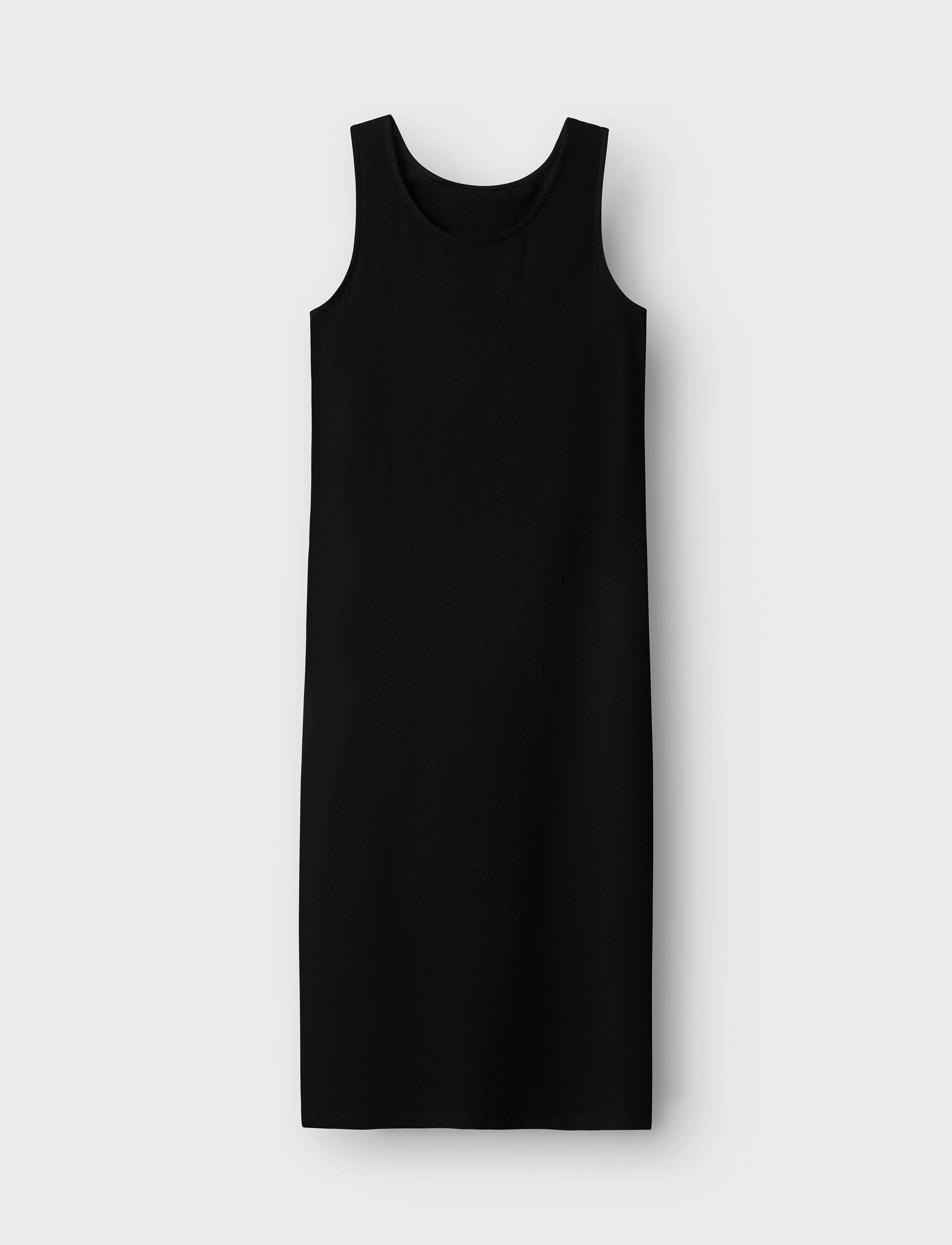 LMTD - NLFNUNNEREV SL MIDI TANK DRESS - black - 3