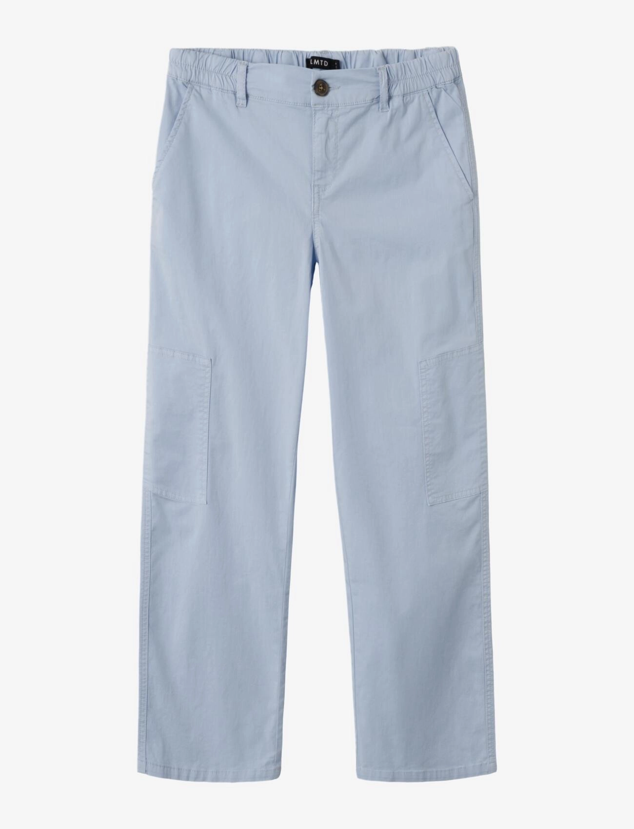 LMTD NLFFLIP TWI LW WIDE CARGO PANT - Underdele - HEATHER / blue