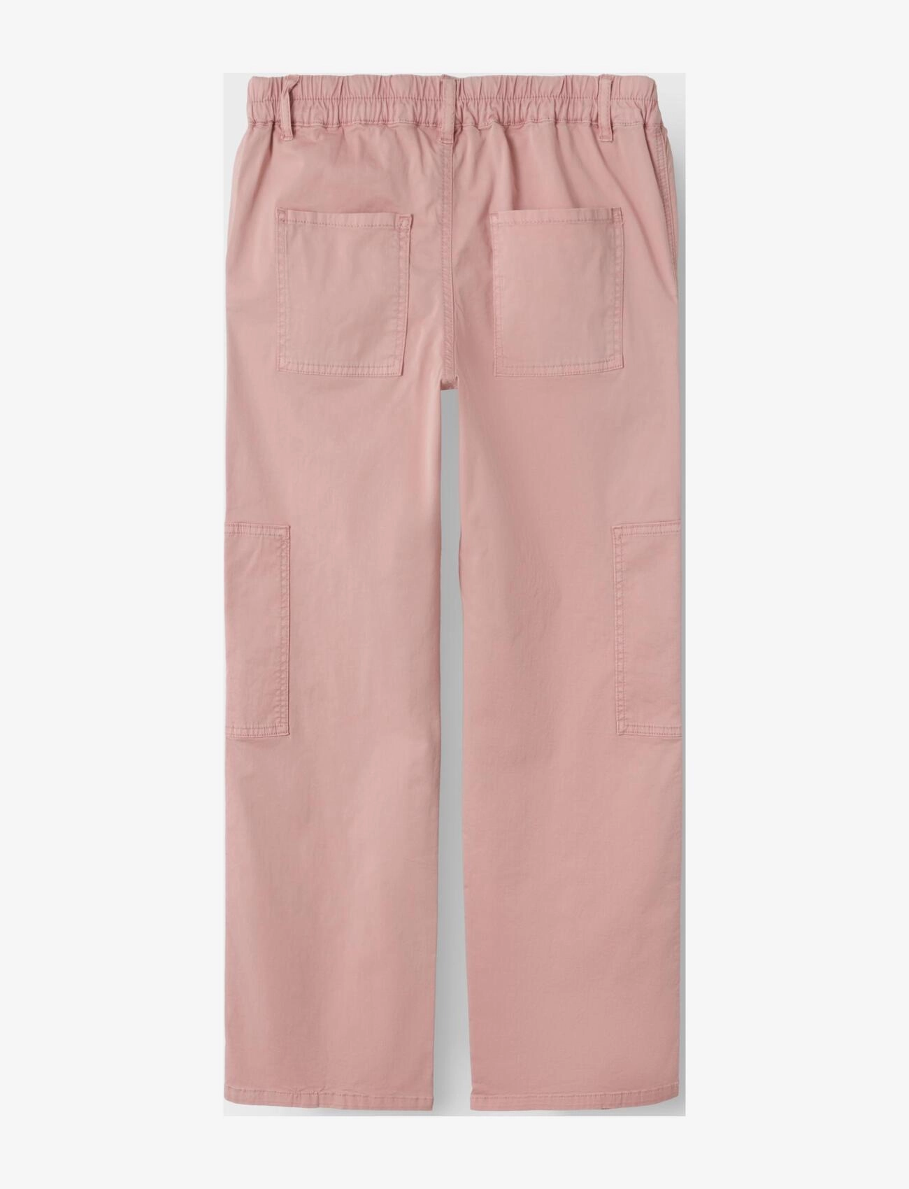 LMTD - NLFFLIP TWI LW WIDE CARGO PANT - bukser - pale mauve - 1