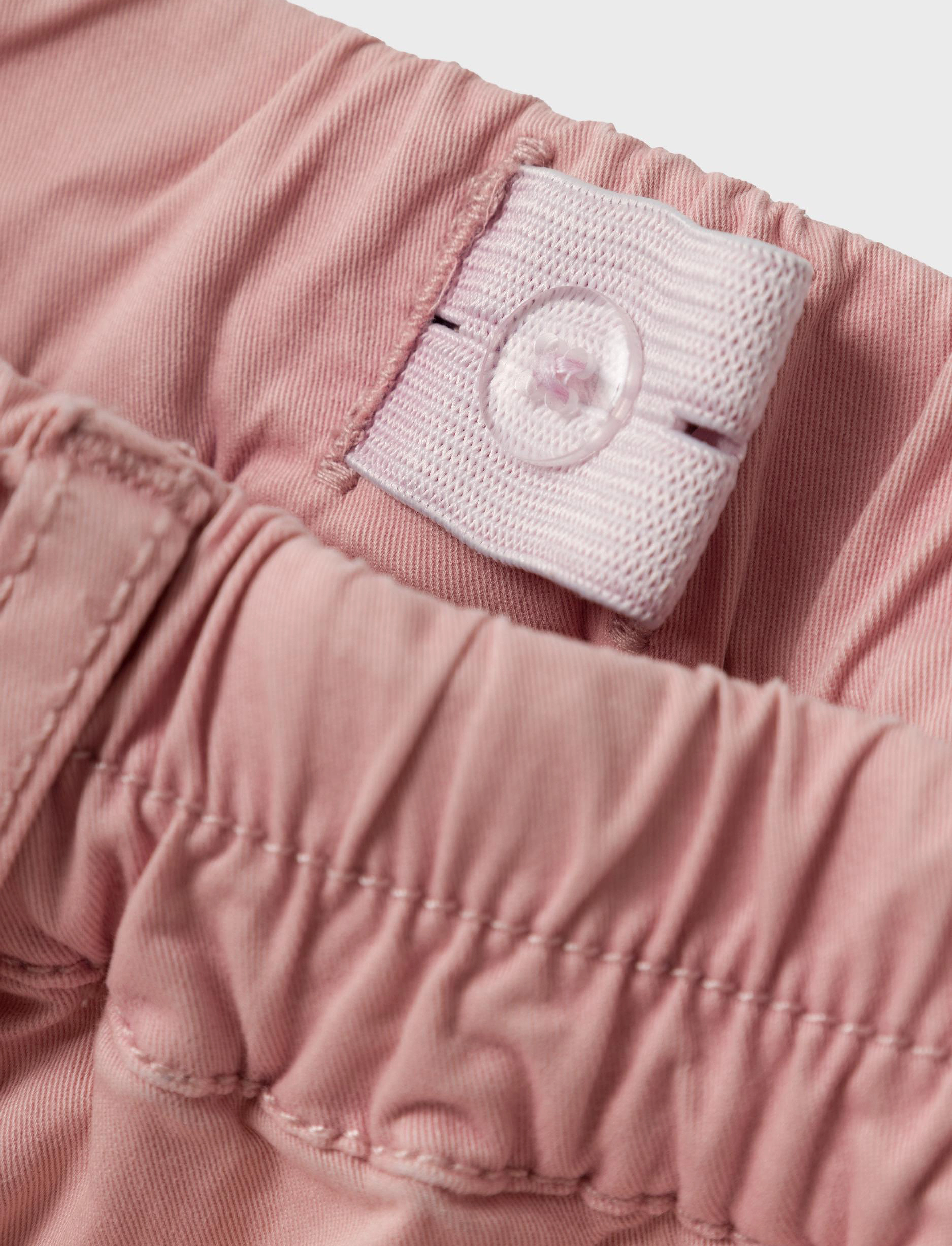 LMTD - NLFFLIP TWI LW WIDE CARGO PANT - bukser - pale mauve - 2