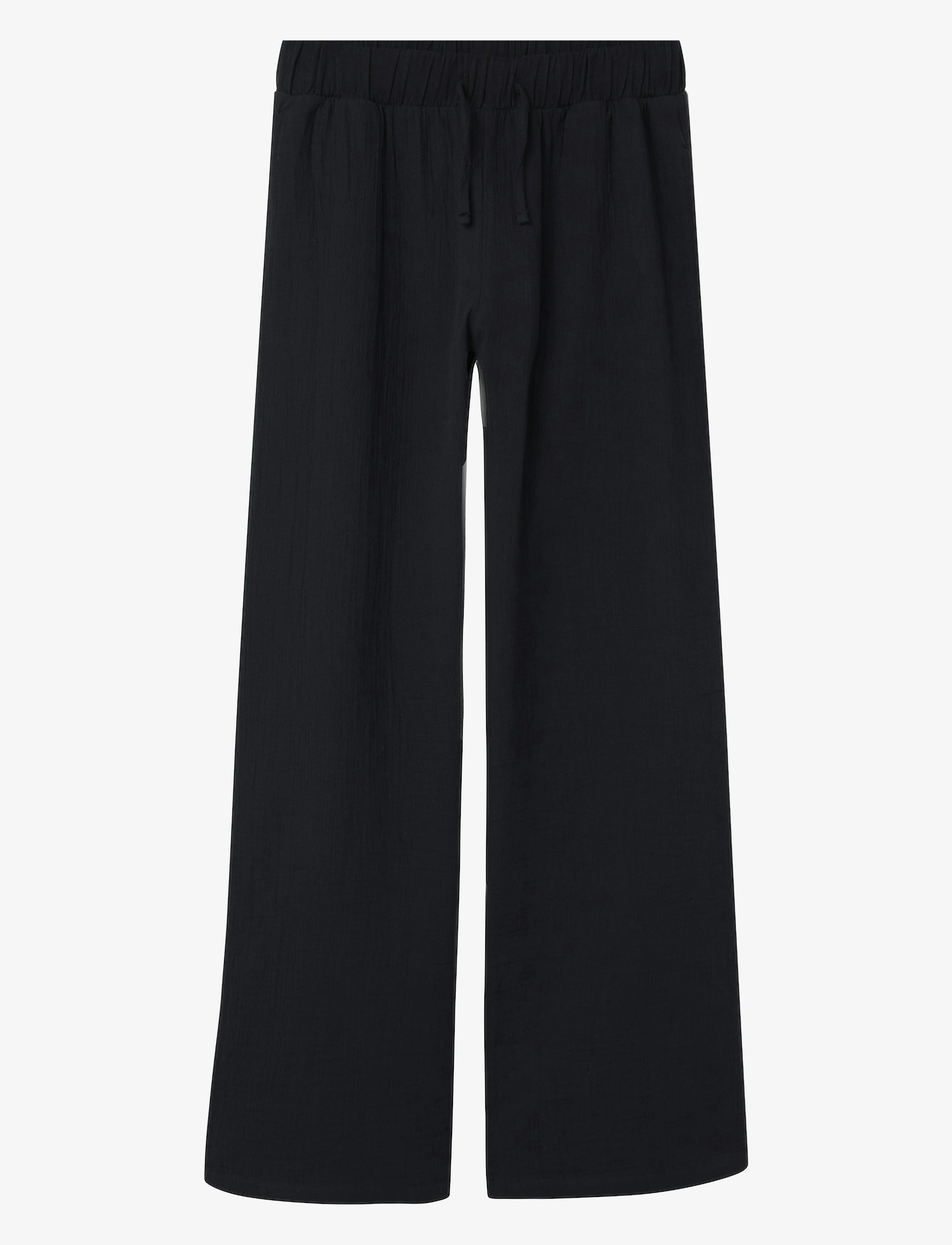 NLFHUSSA STRING STRAIGHT PANT - BLACK