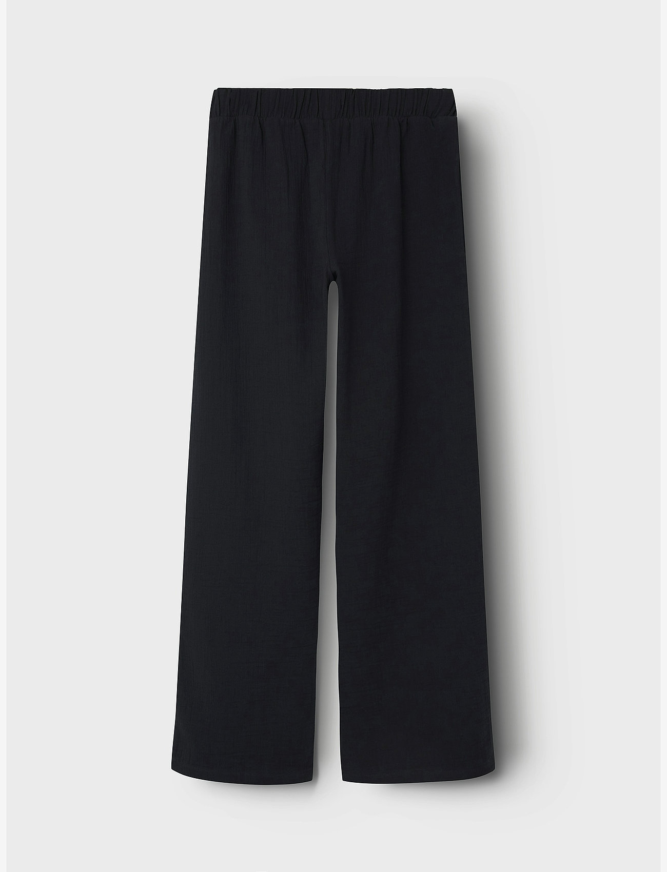 LMTD - NLFHUSSA STRING STRAIGHT PANT - black - 1