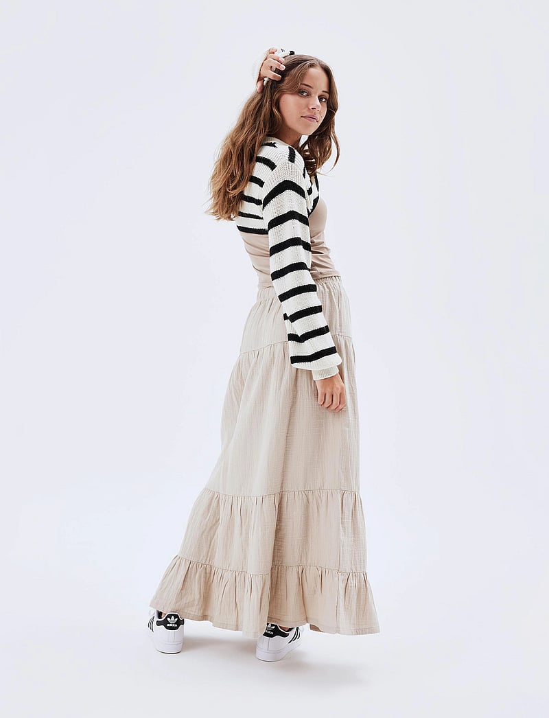 LMTD - NLFHUSSA LONG SKIRT NOOS - maxikjolar - peyote - 5