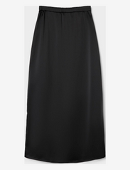 LMTD - NLFSATIN LONG SKIRT - maxi skirts - black - 1
