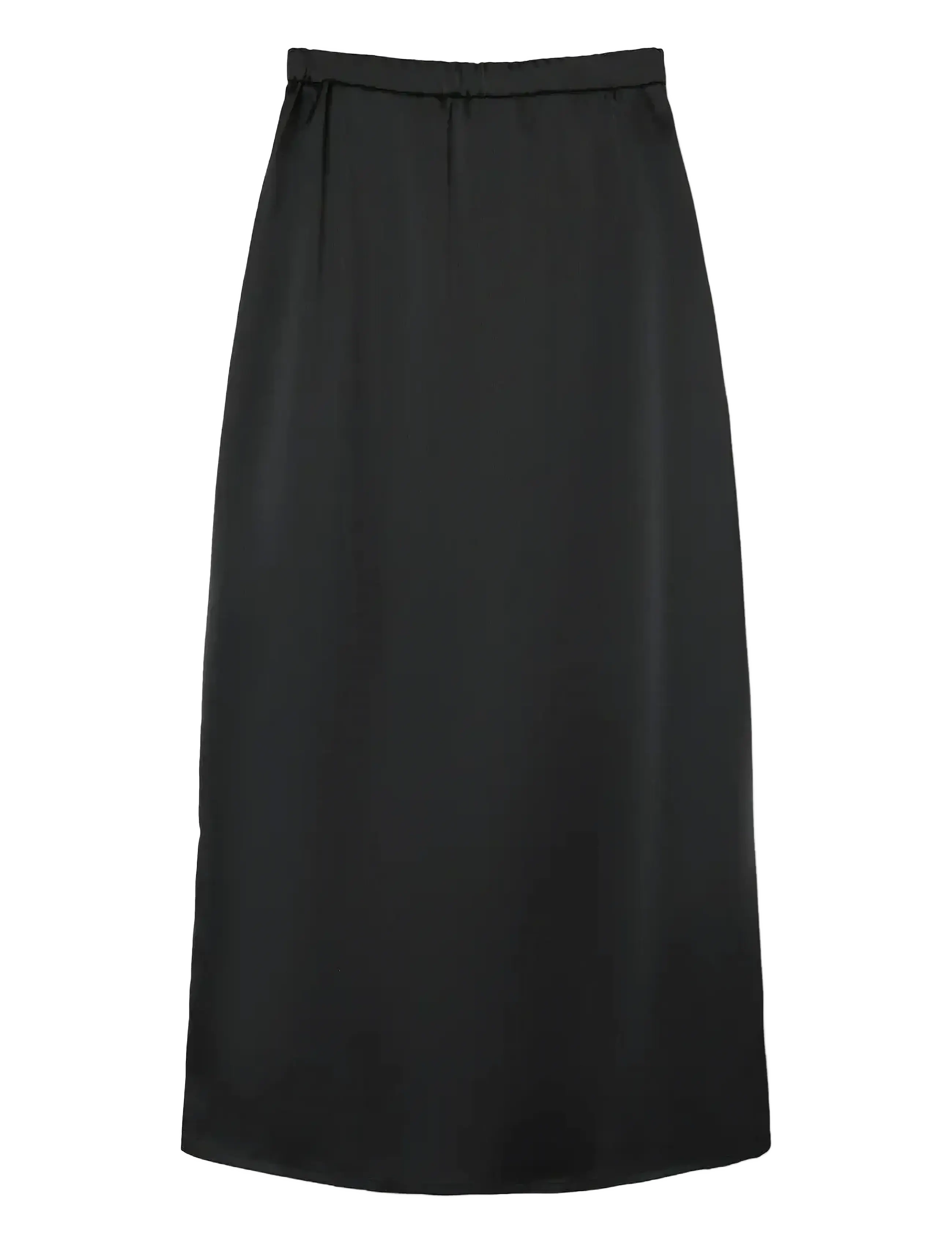 LMTD - NLFSATIN LONG SKIRT - black - 1