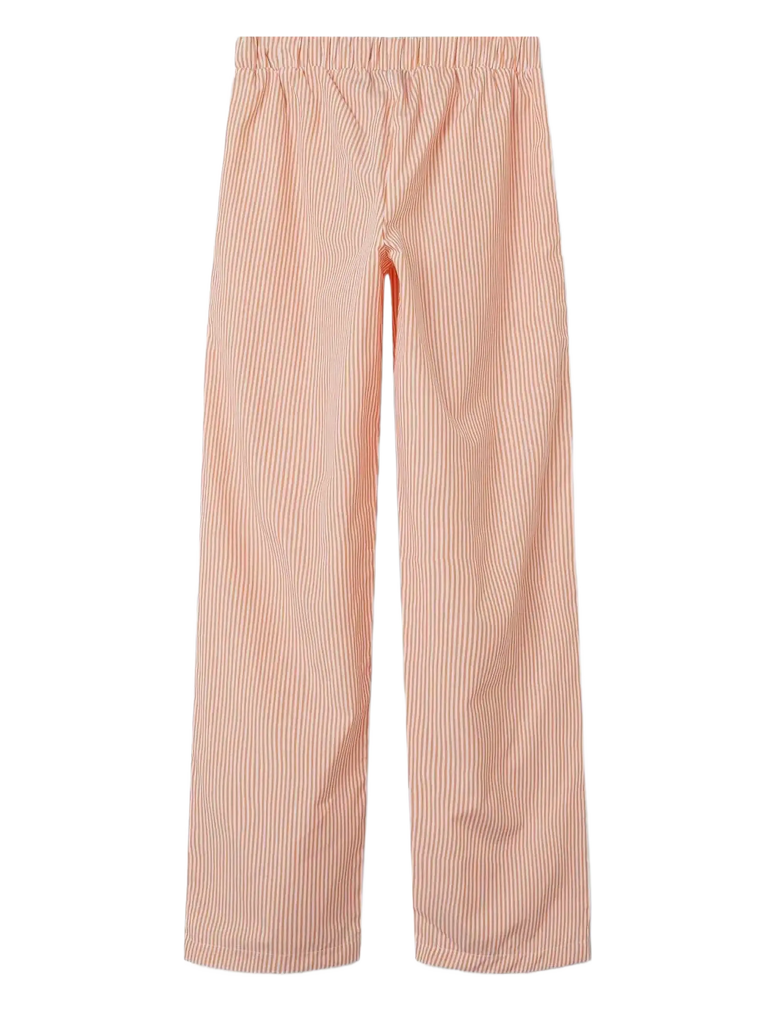 LMTD - NLFKILUCCA POPLIN PANT - papaya - 2