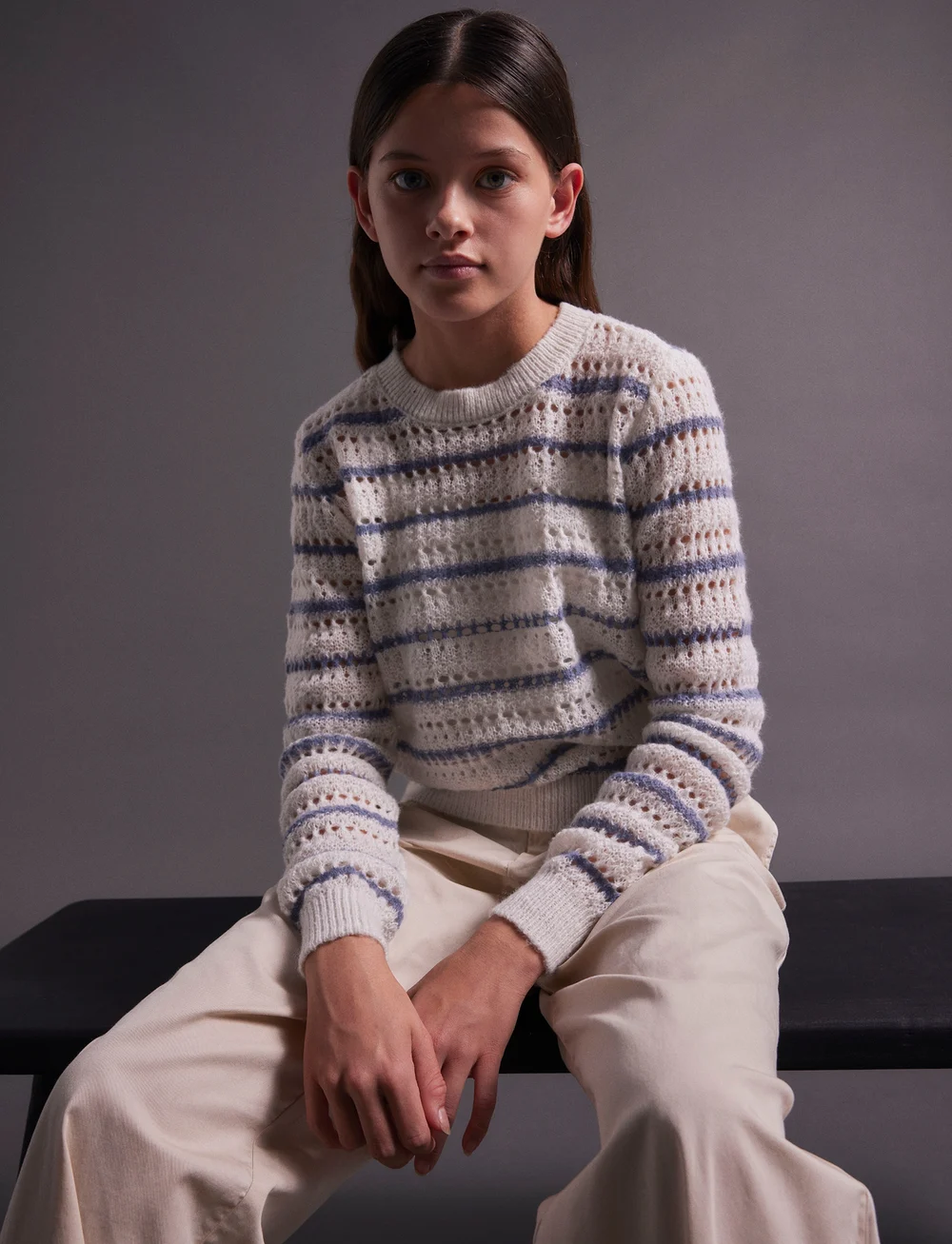 LMTD - NLFLAJA NW STRAIGHT CHINO PANT - konfirmationstøj - peyote - 0