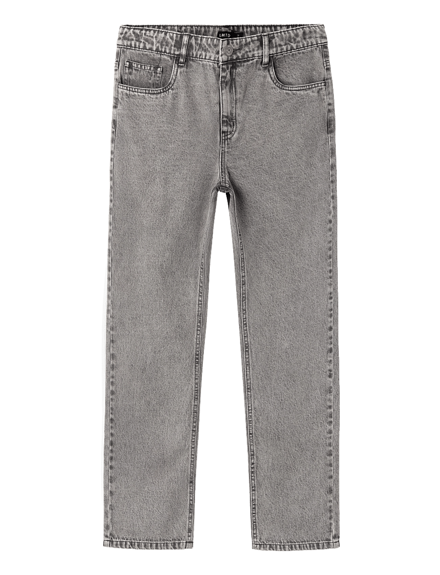 LMTD - NLFKIZZA DNM HW MOM PANT NOOS - light grey denim - 0