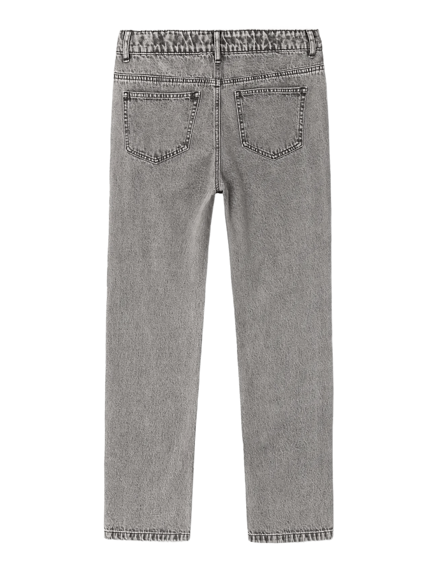LMTD - NLFKIZZA DNM HW MOM PANT NOOS - light grey denim - 1
