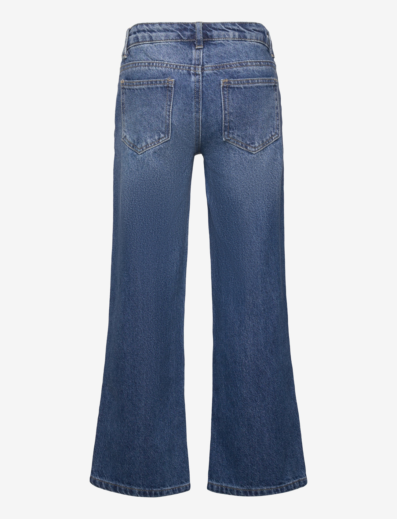 LMTD - NLFKIM DNM LW STRAIGHT PANT NOOS - regular jeans - dark blue denim - 1